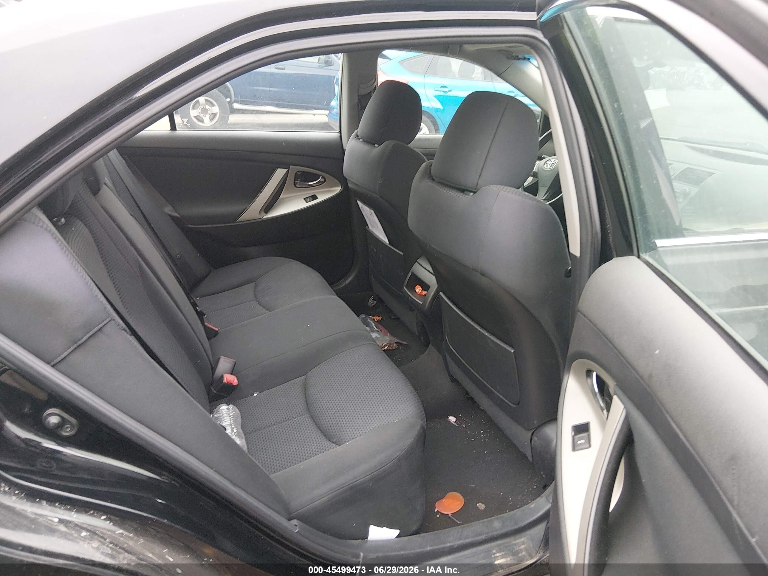 2011 Toyota Camry Se Black vin: 4T1BF3EK9BU721279