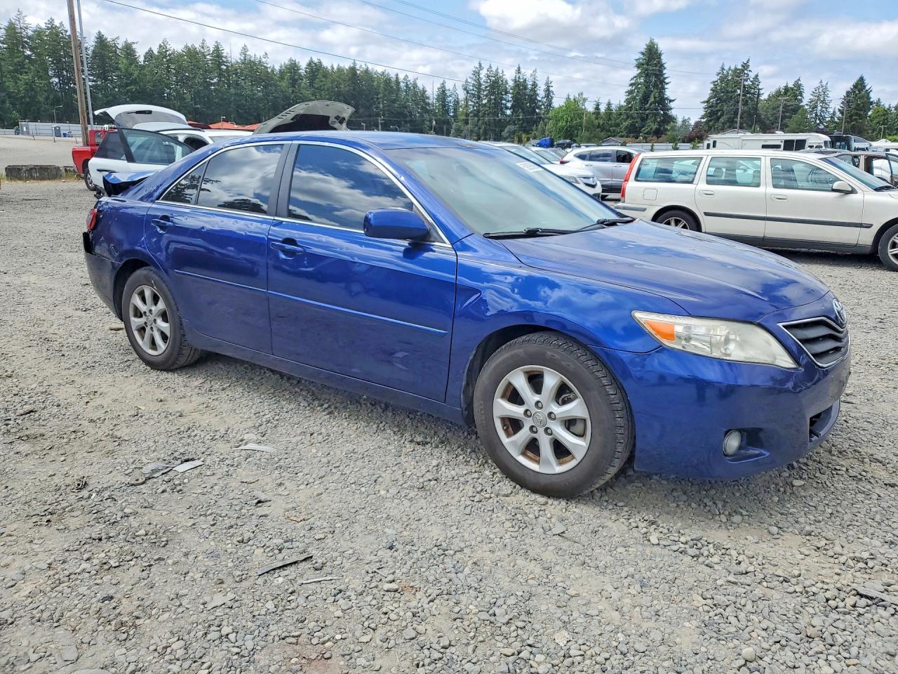 2011 Toyota Camry Le Blue vin: 4T1BF3EK9BU726580