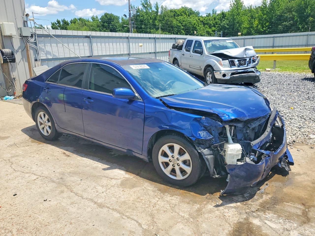 2011 Toyota Camry Le Blue vin: 4T1BF3EK9BU739930