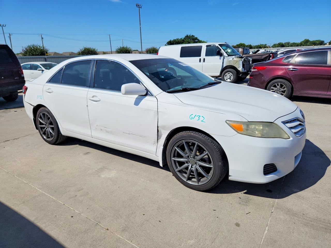 2011 Toyota Camry Le Белый vin: 4T1BF3EK9BU742620