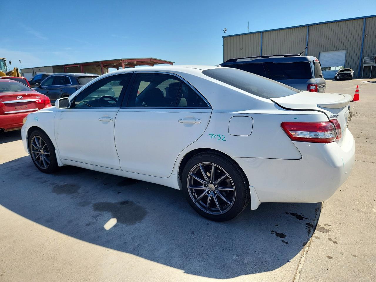 2011 Toyota Camry Le Белый vin: 4T1BF3EK9BU742620