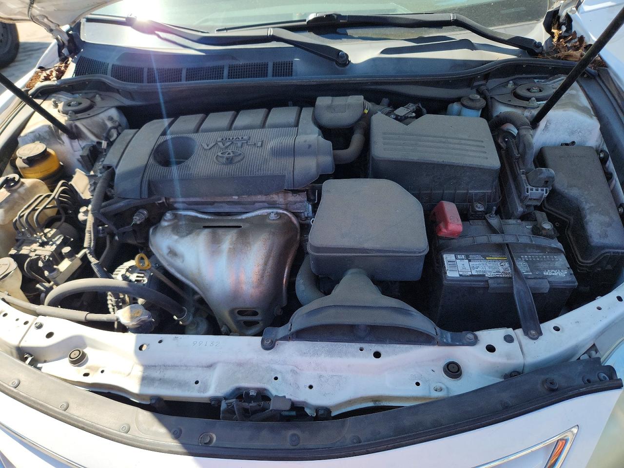 2011 Toyota Camry Le Белый vin: 4T1BF3EK9BU742620