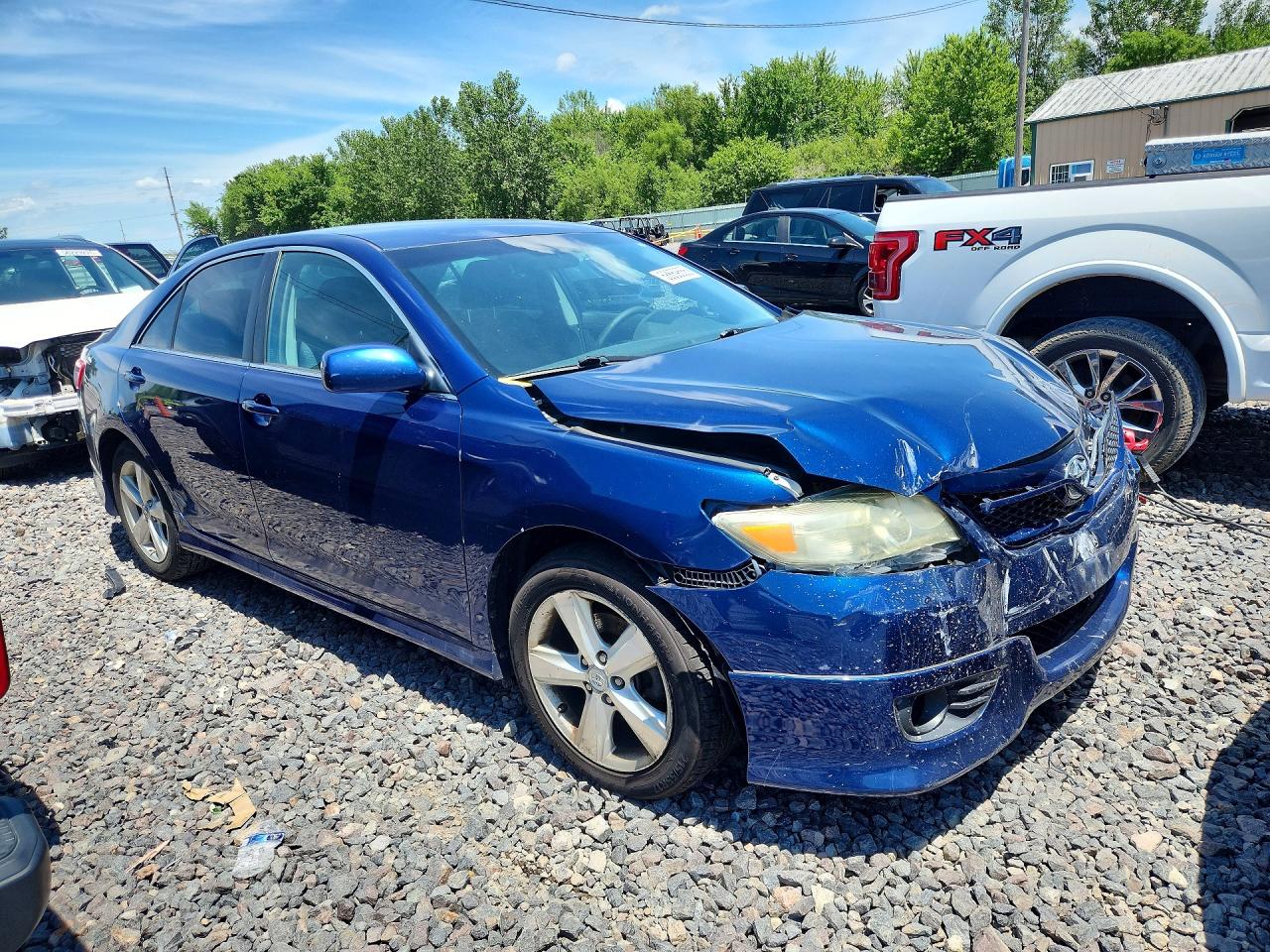 2011 Toyota Camry Blue vin: 4T1BF3EK9BU746103