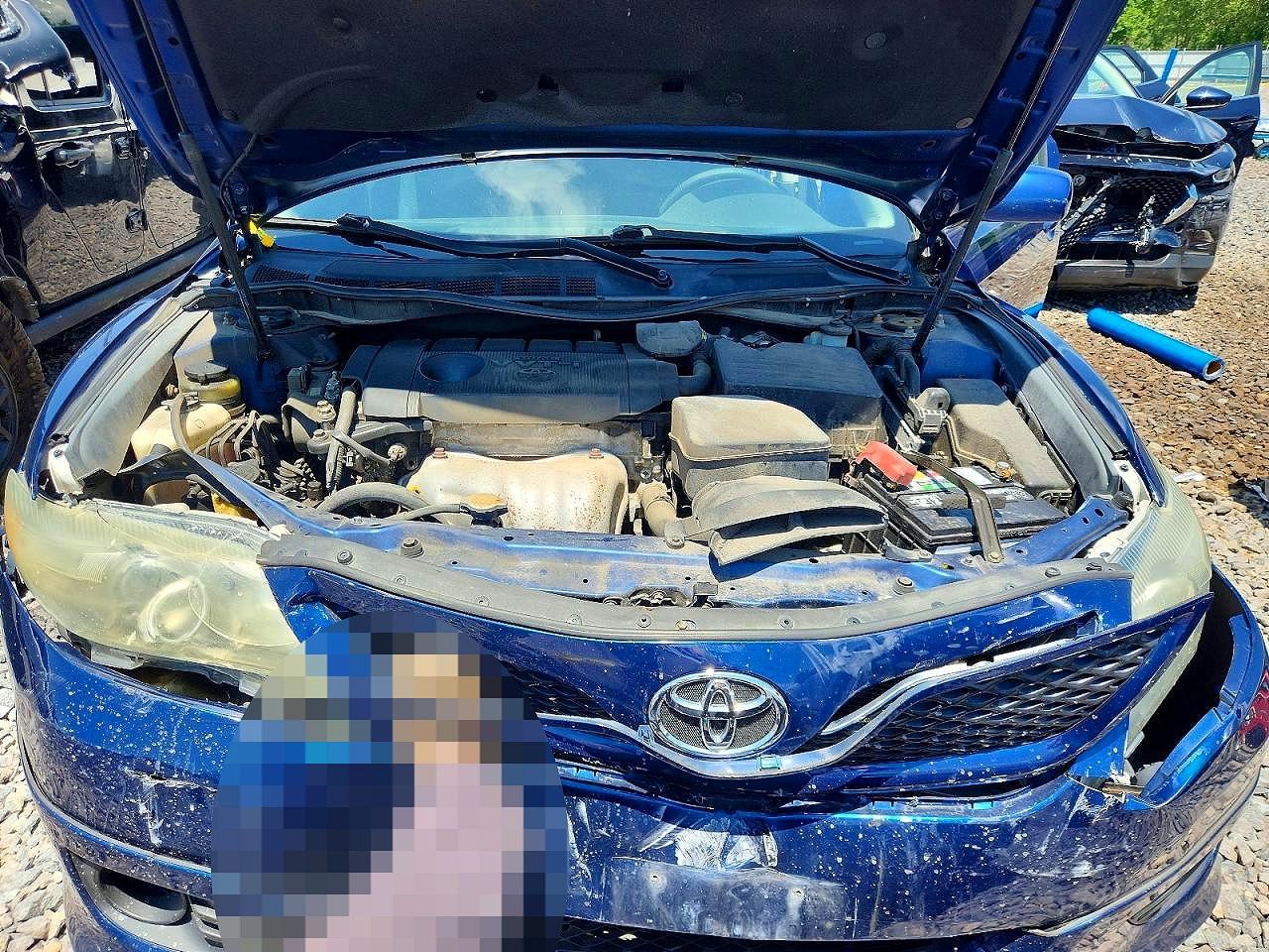 2011 Toyota Camry Blue vin: 4T1BF3EK9BU746103