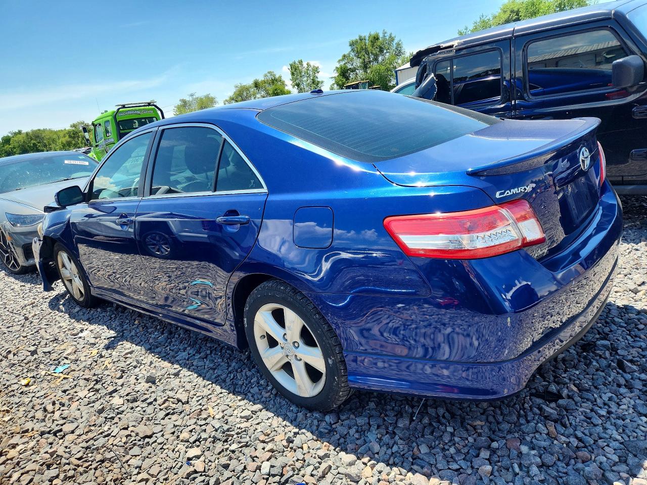 2011 Toyota Camry Blue vin: 4T1BF3EK9BU746103