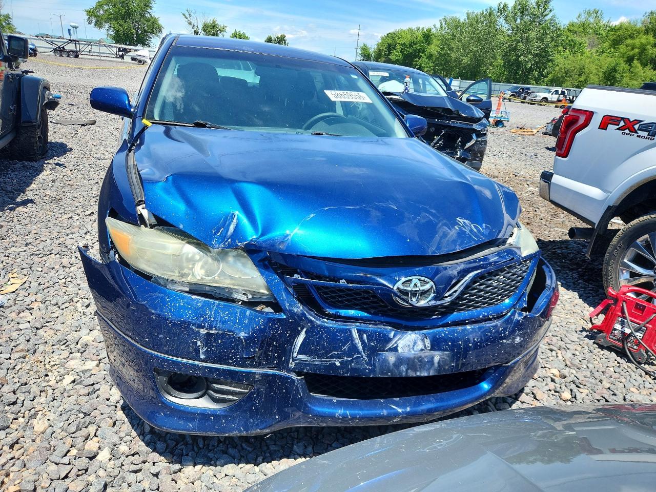 2011 Toyota Camry Blue vin: 4T1BF3EK9BU746103