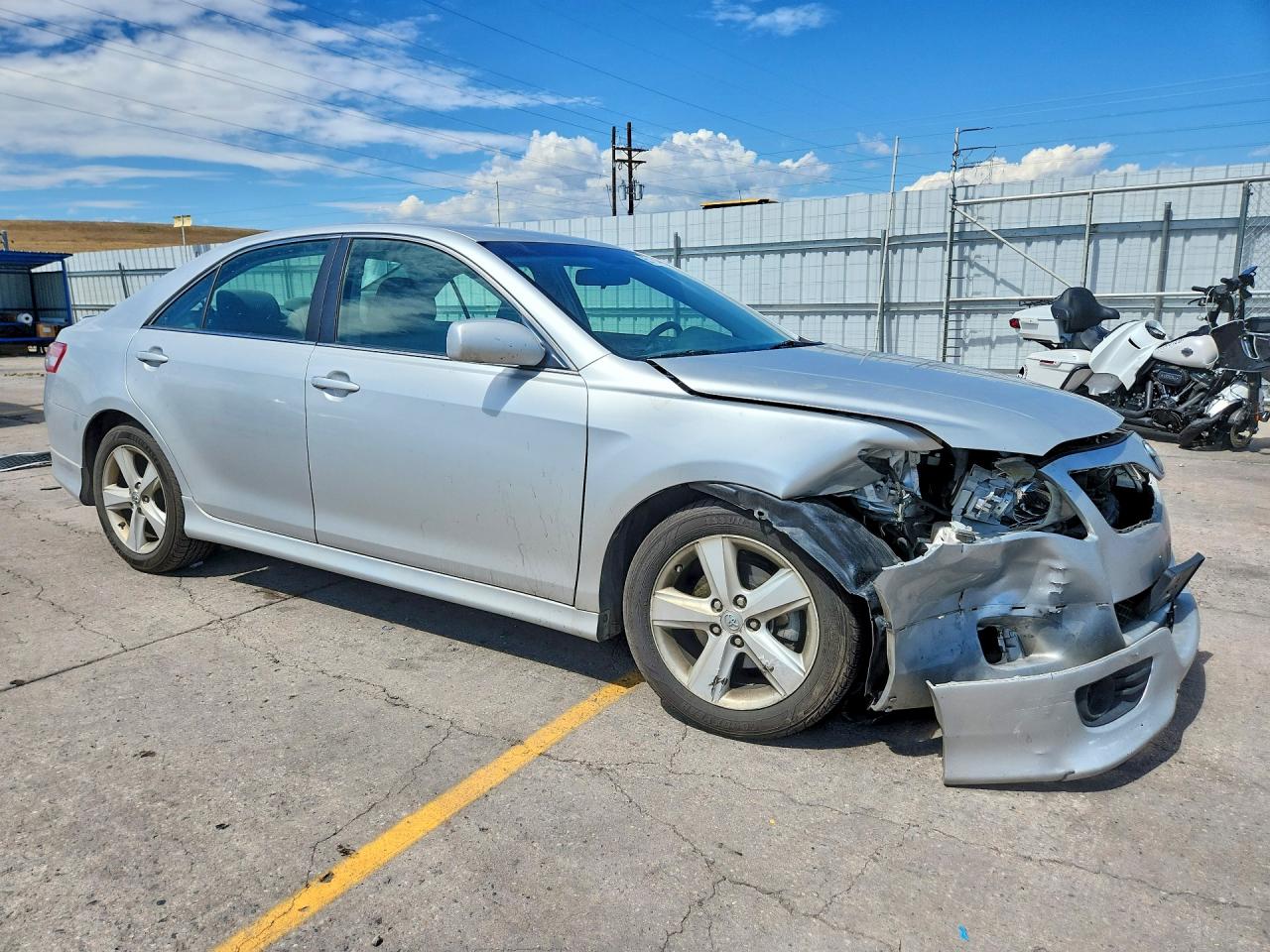 2011 Toyota Camry Se Серебряный vin: 4T1BF3EK9BU748708