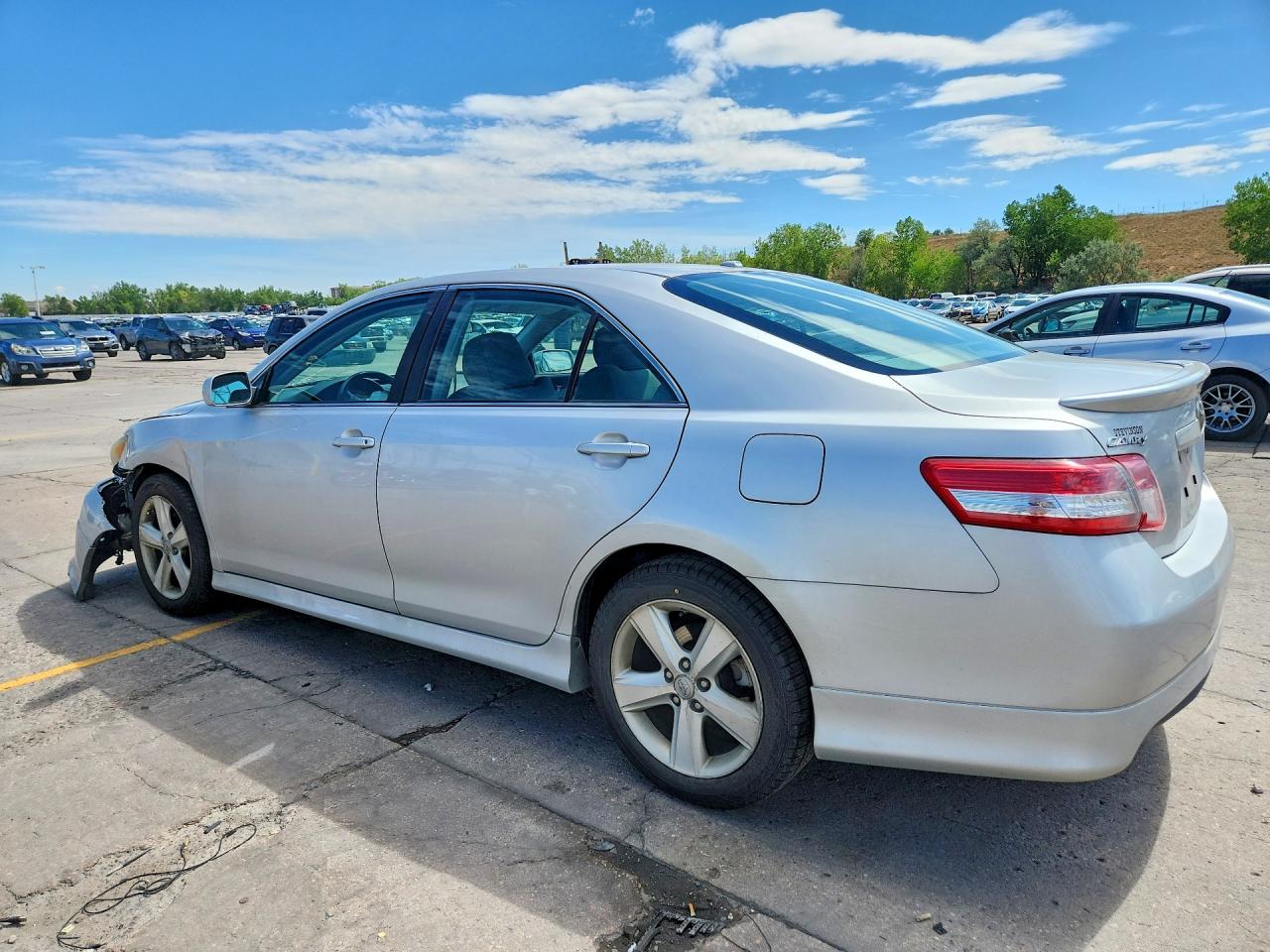 2011 Toyota Camry Se Серебряный vin: 4T1BF3EK9BU748708