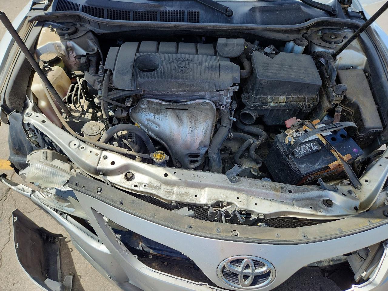 2011 Toyota Camry Se Серебряный vin: 4T1BF3EK9BU748708