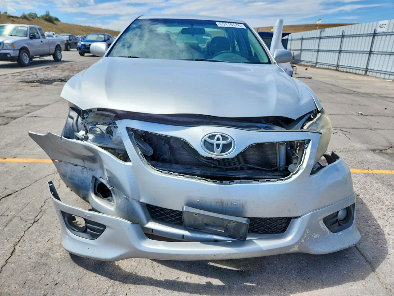 2011 Toyota Camry Se Серебряный vin: 4T1BF3EK9BU748708