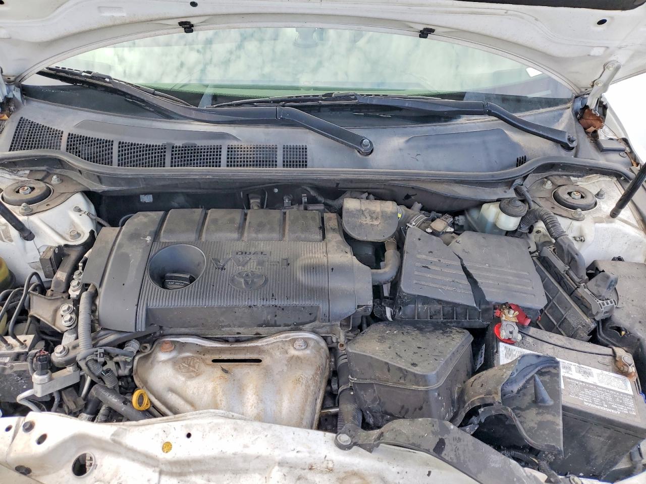 2011 Toyota Camry Base White vin: 4T1BF3EK9BU770238