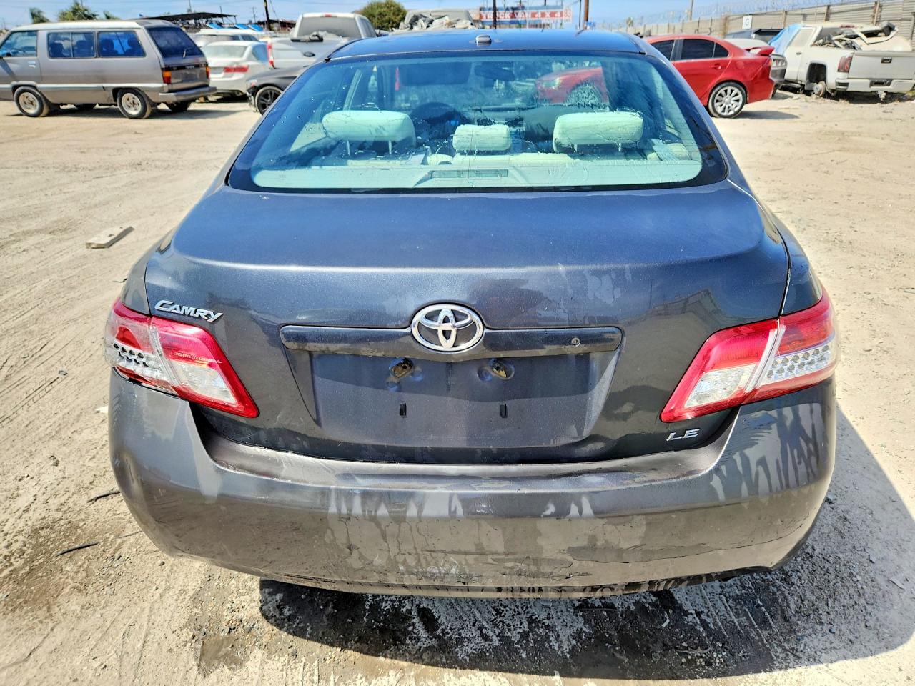 2010 Toyota Camry Le Gray vin: 4T1BF3EKXAU006963