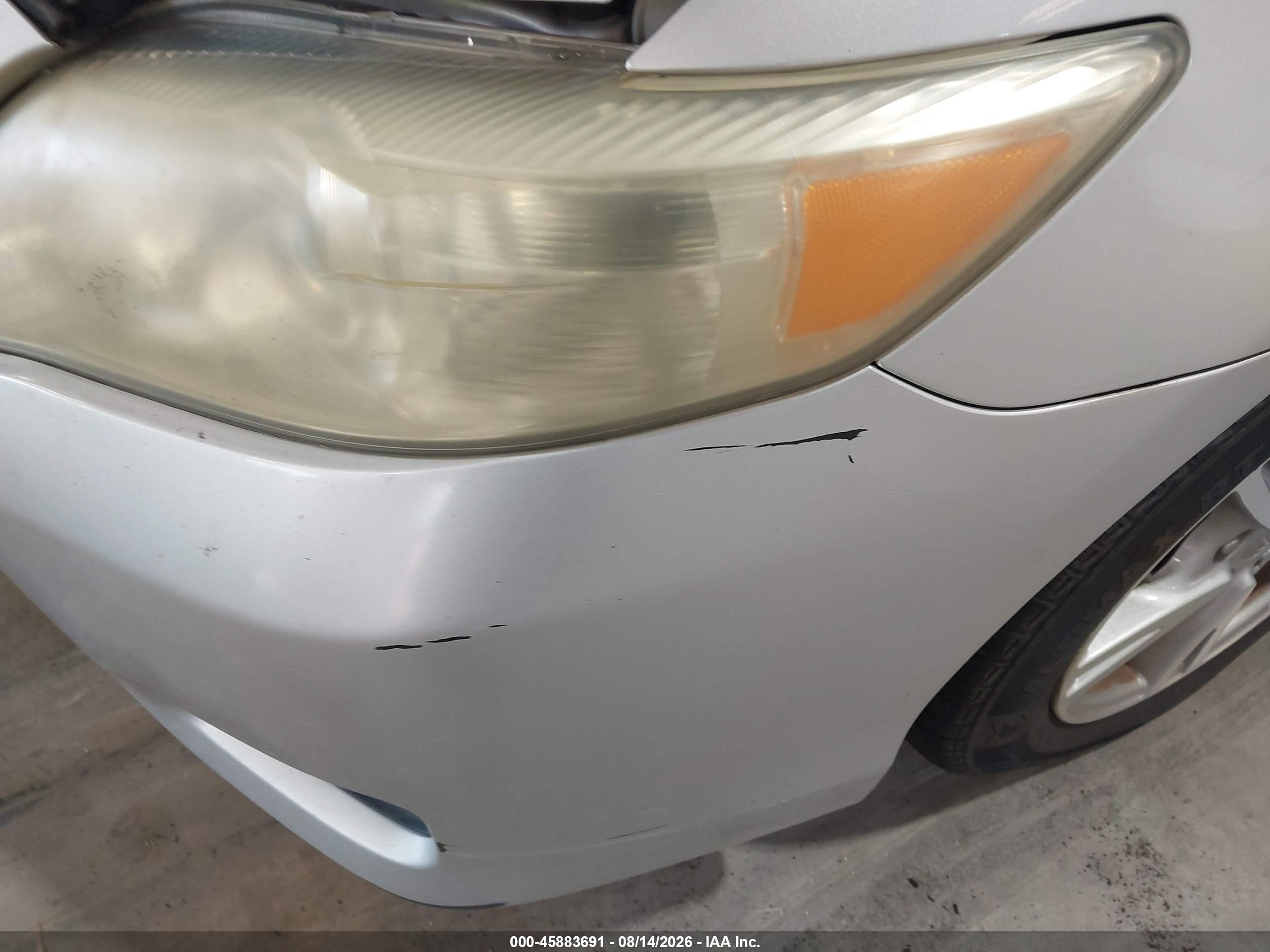 2010 Toyota Camry Le Silver vin: 4T1BF3EKXAU047951