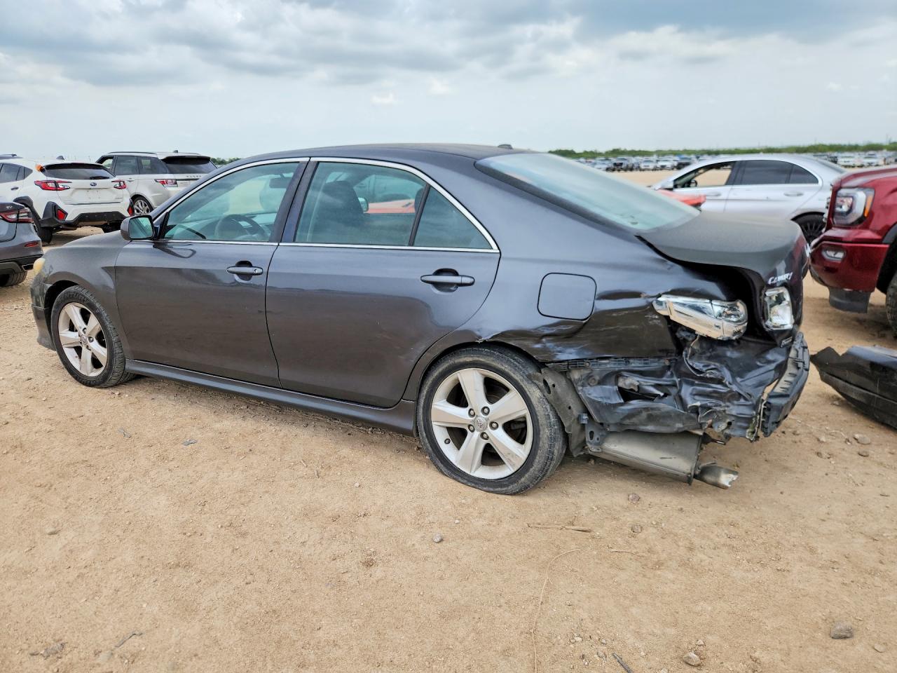 2010 Toyota Camry Se Gray vin: 4T1BF3EKXAU050588