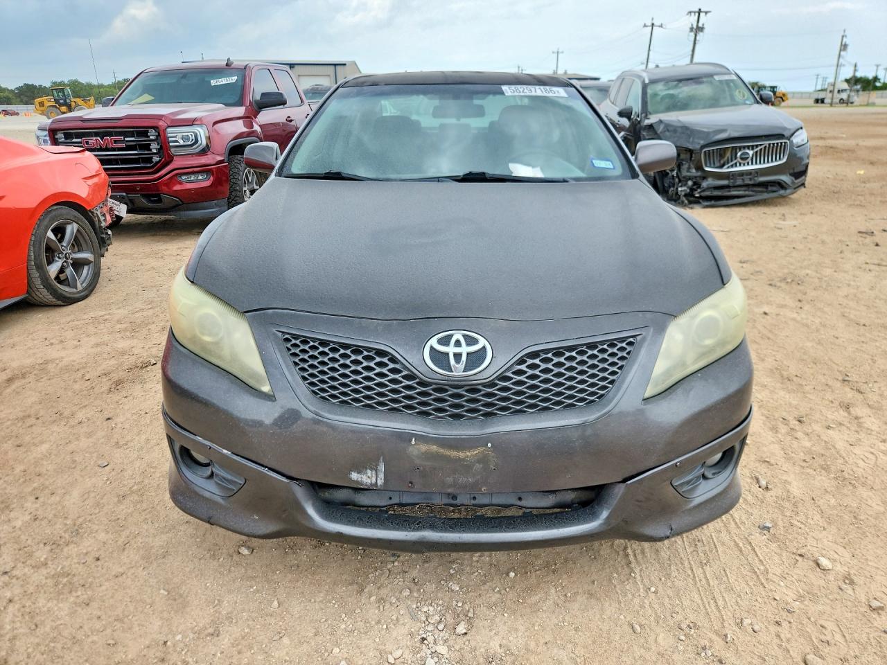2010 Toyota Camry Se Gray vin: 4T1BF3EKXAU050588