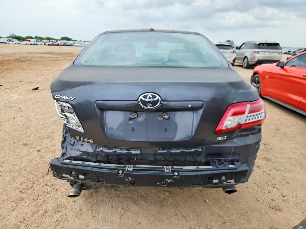 2010 Toyota Camry Se Gray vin: 4T1BF3EKXAU050588