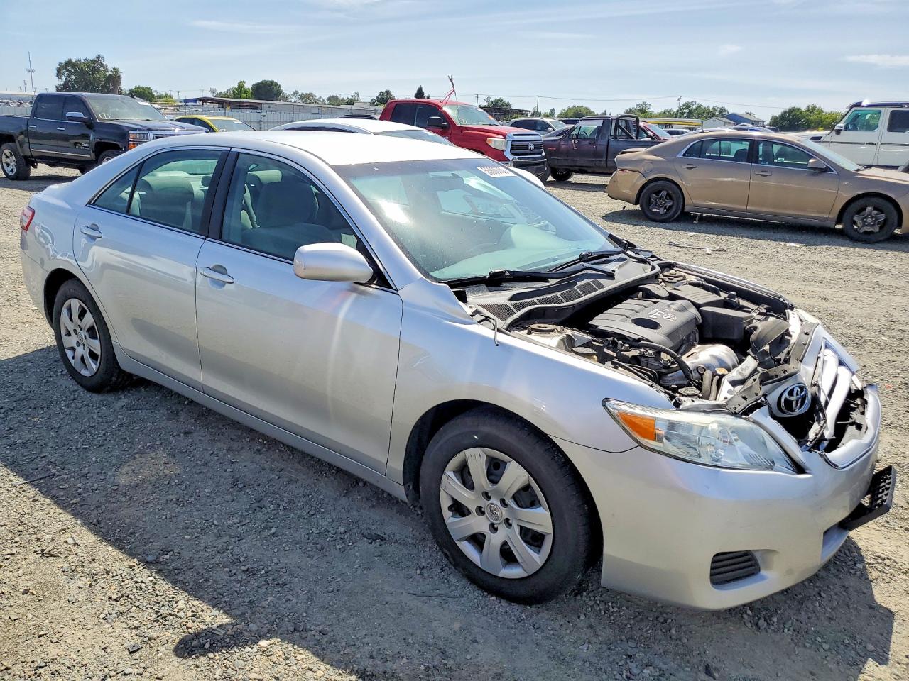 2010 Toyota Camry Le Silver vin: 4T1BF3EKXAU053216