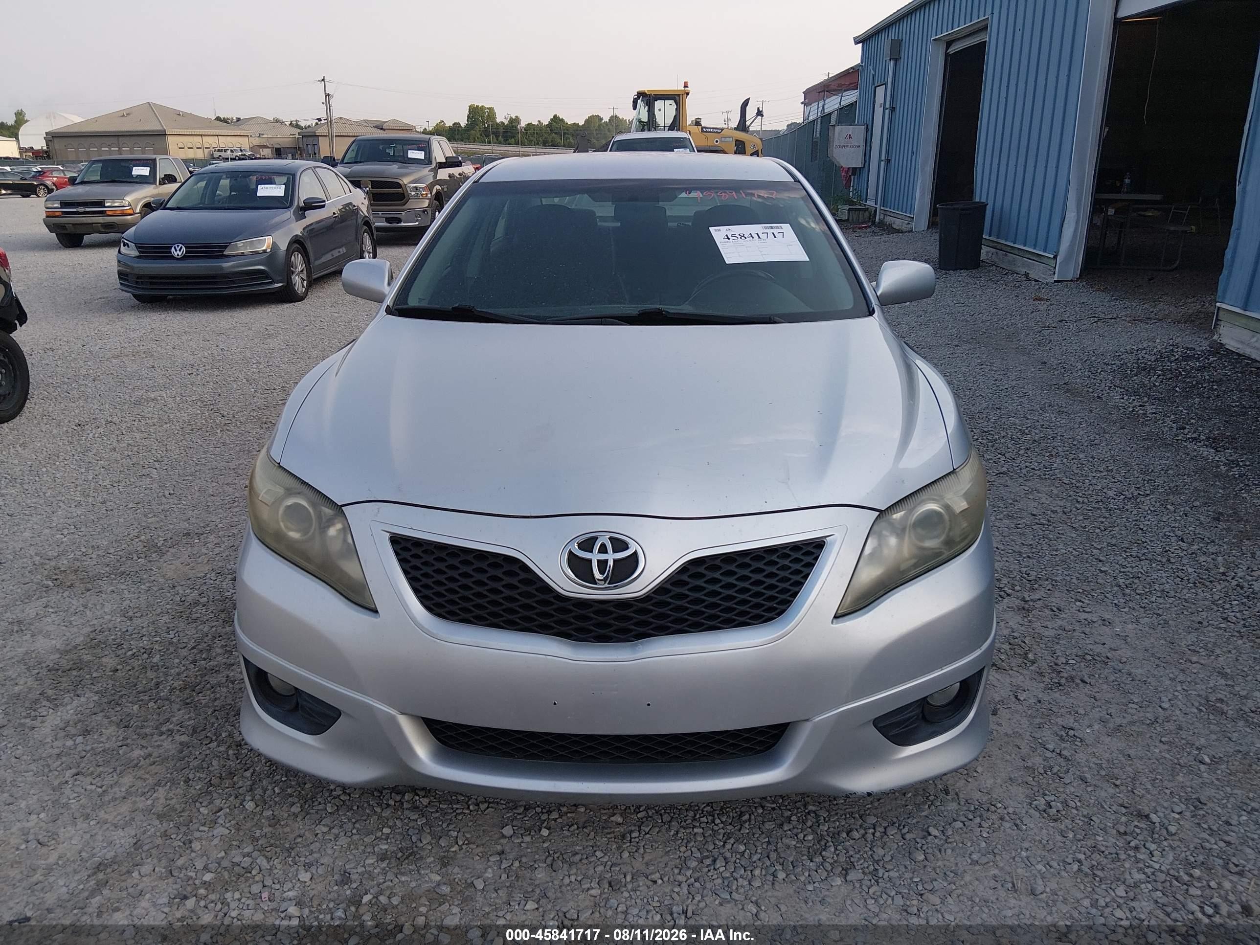 2010 Toyota Camry Se Серебряный vin: 4T1BF3EKXAU064863