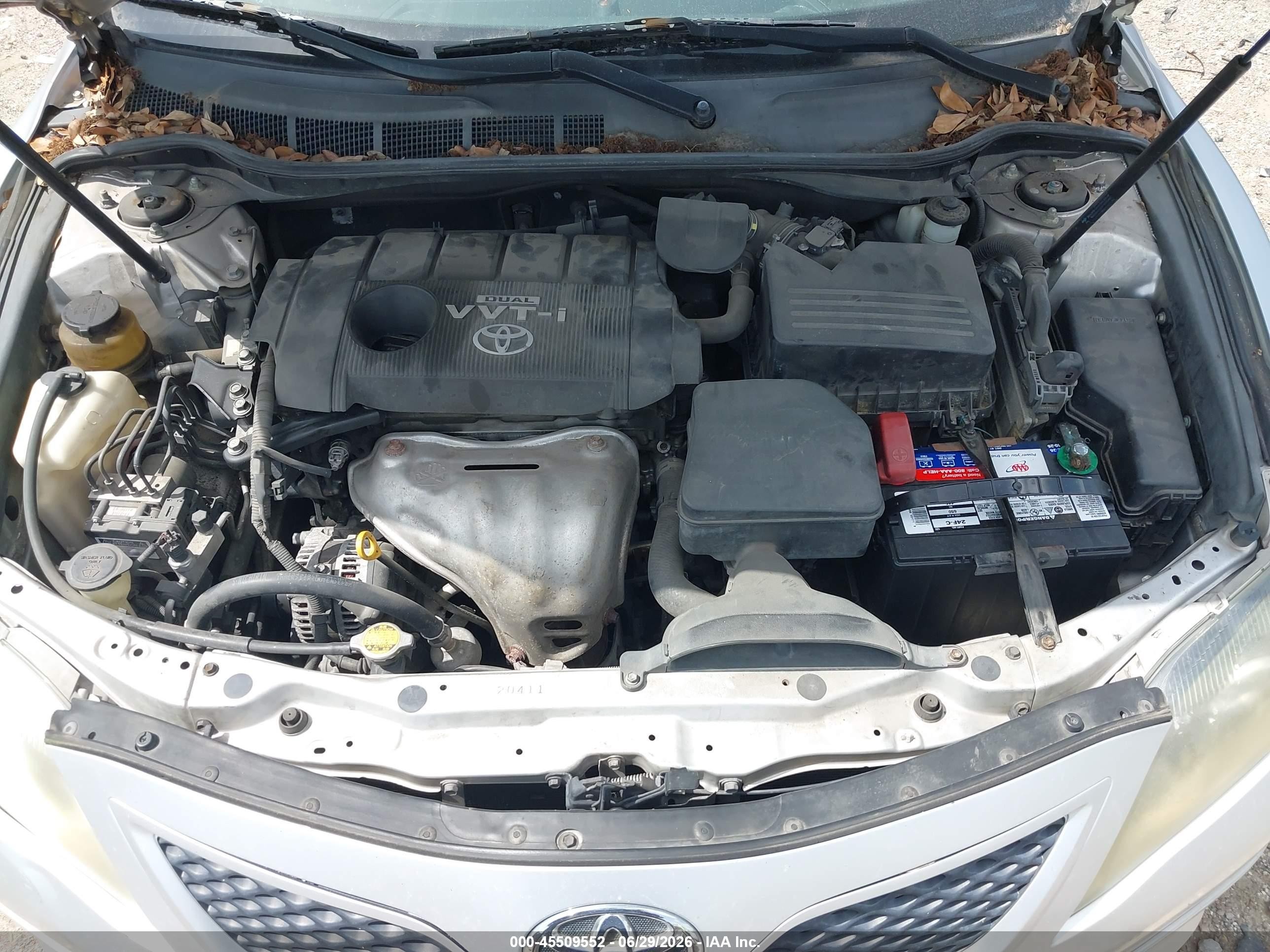 2010 Toyota Camry Se Silver vin: 4T1BF3EKXAU065737