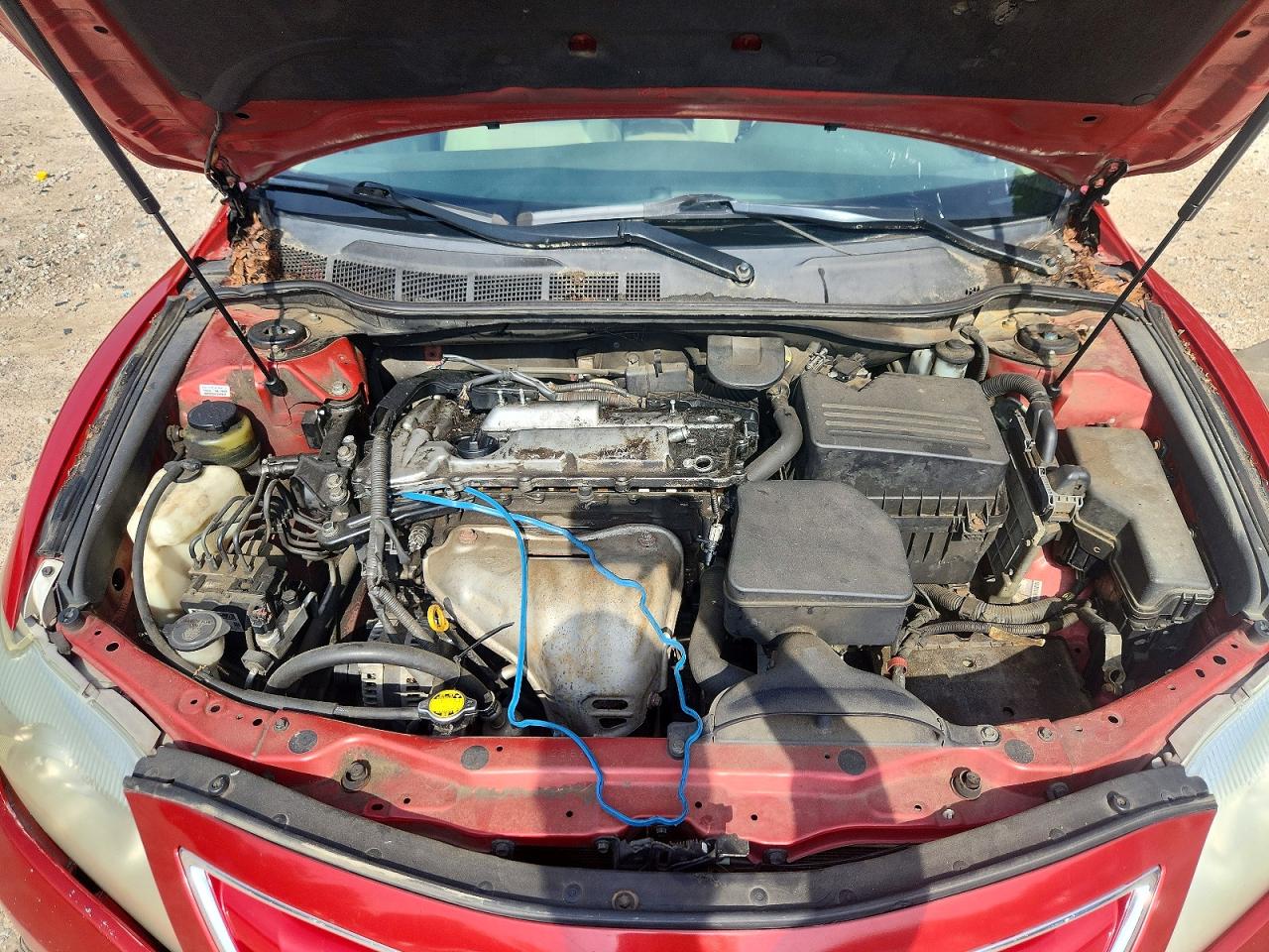 2010 Toyota Camry Le Red vin: 4T1BF3EKXAU069349