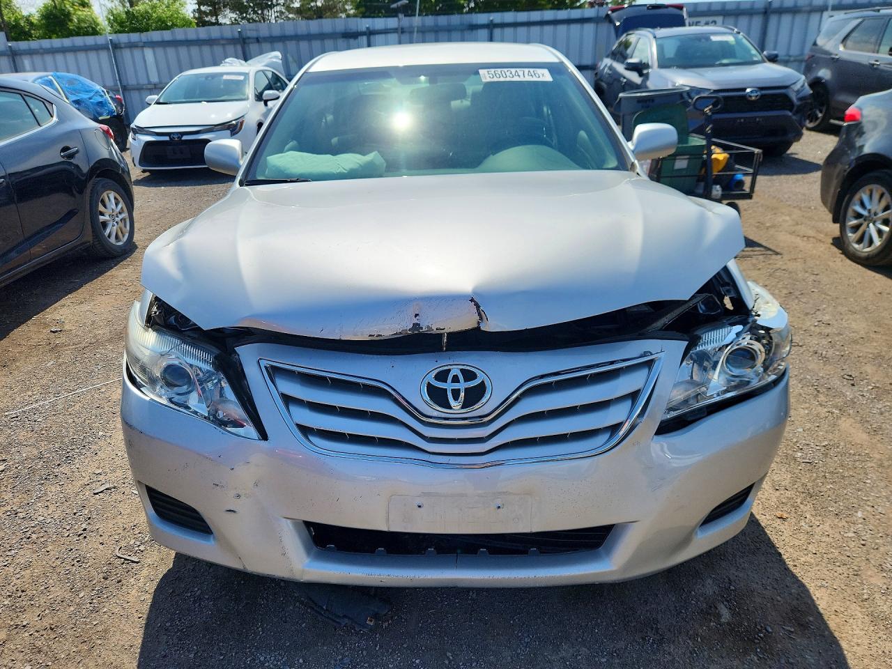 2010 Toyota Camry Base Silver vin: 4T1BF3EKXAU091402