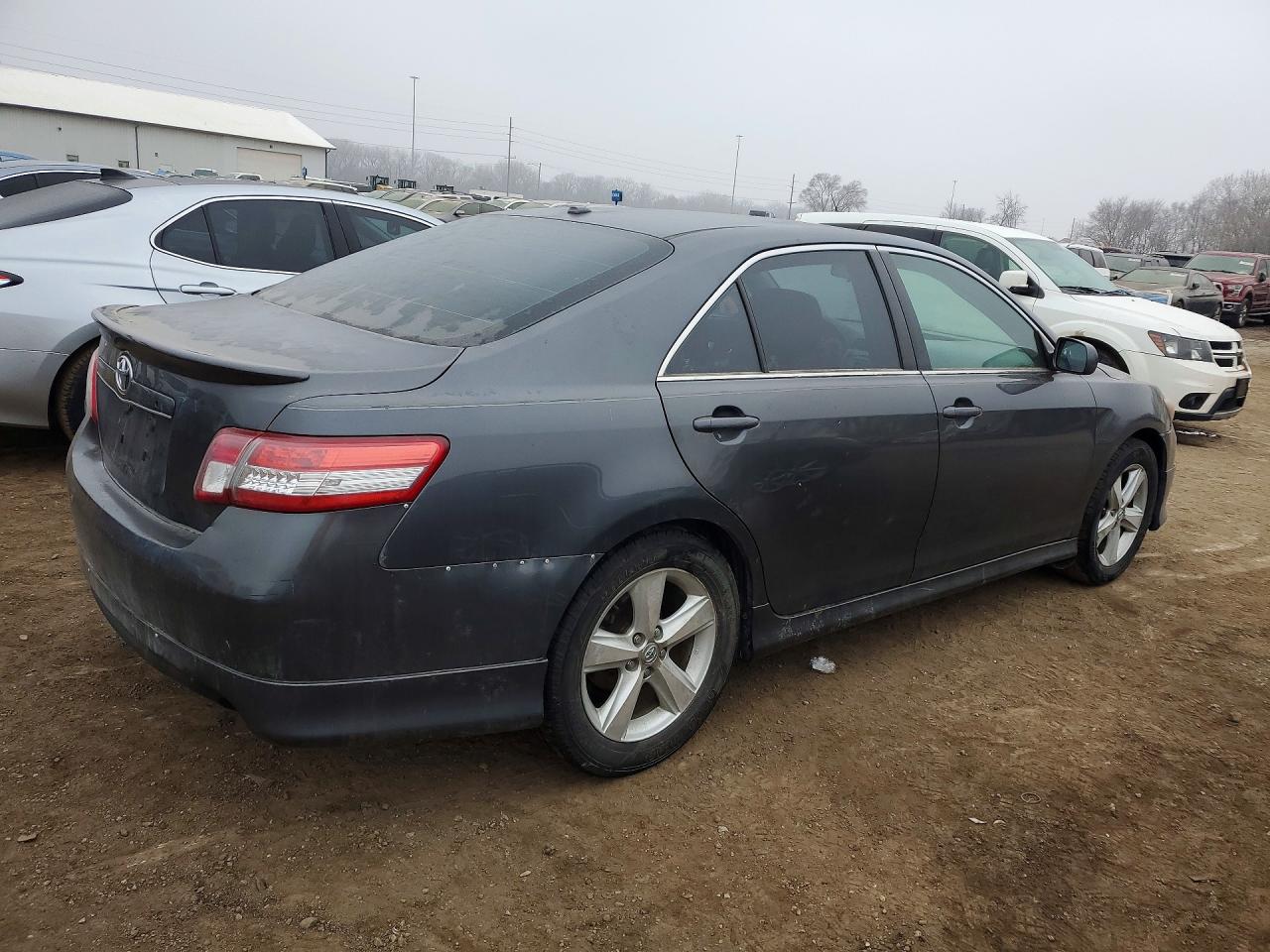 2010 Toyota Camry Se Серый vin: 4T1BF3EKXAU095837