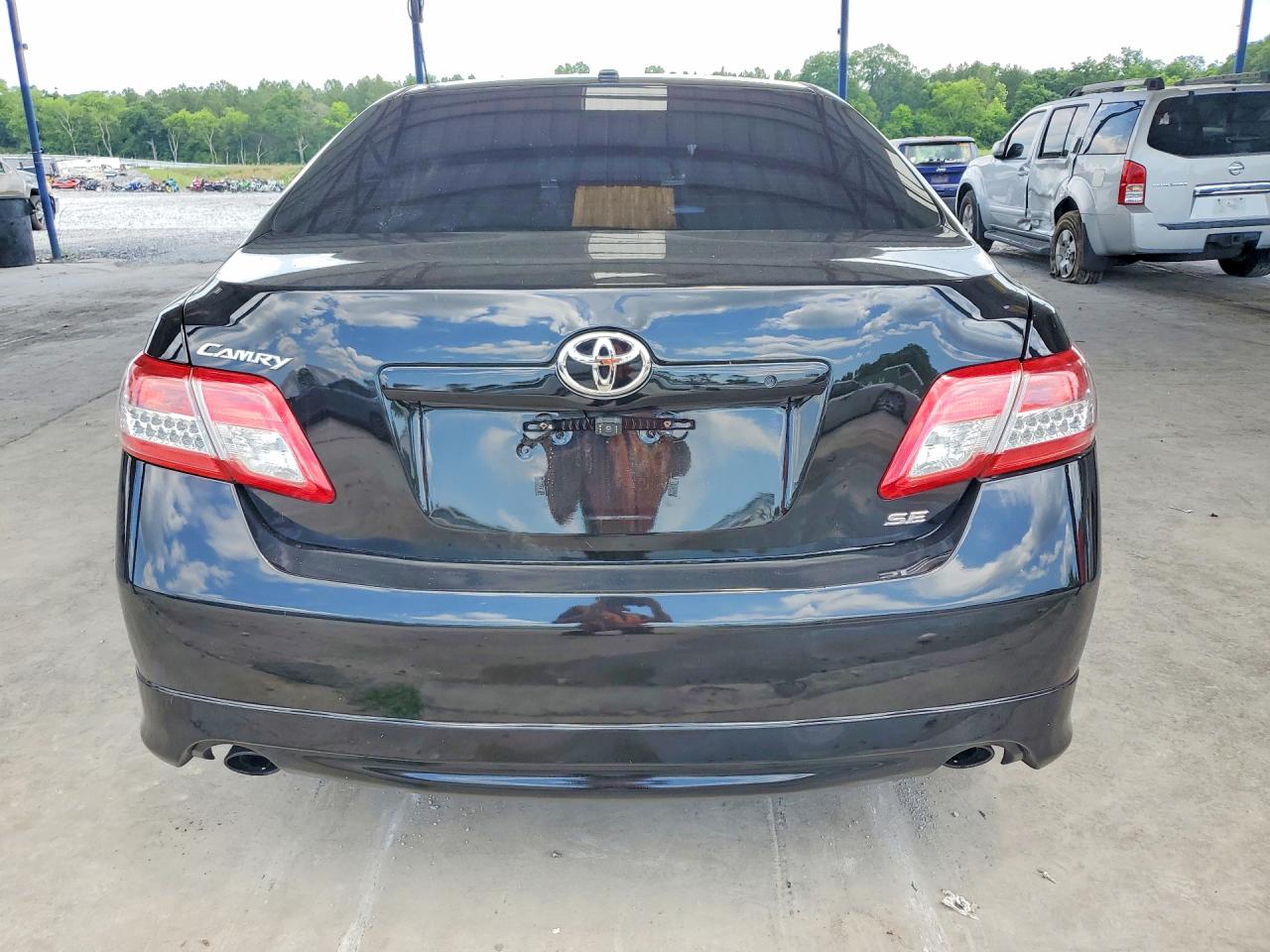 2010 Toyota Camry Se Black vin: 4T1BF3EKXAU508372