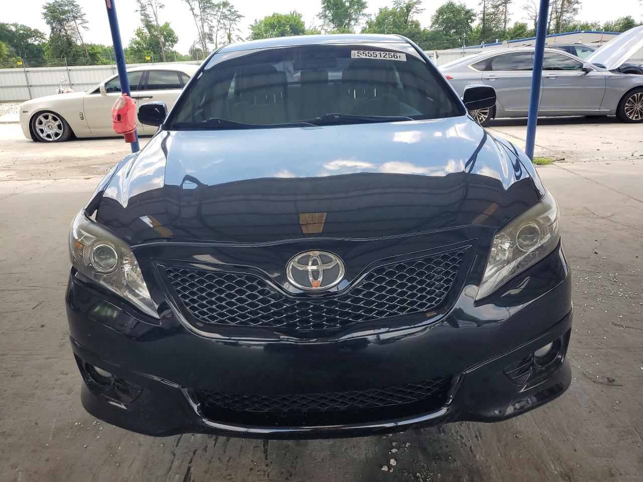 2010 Toyota Camry Se Black vin: 4T1BF3EKXAU508372