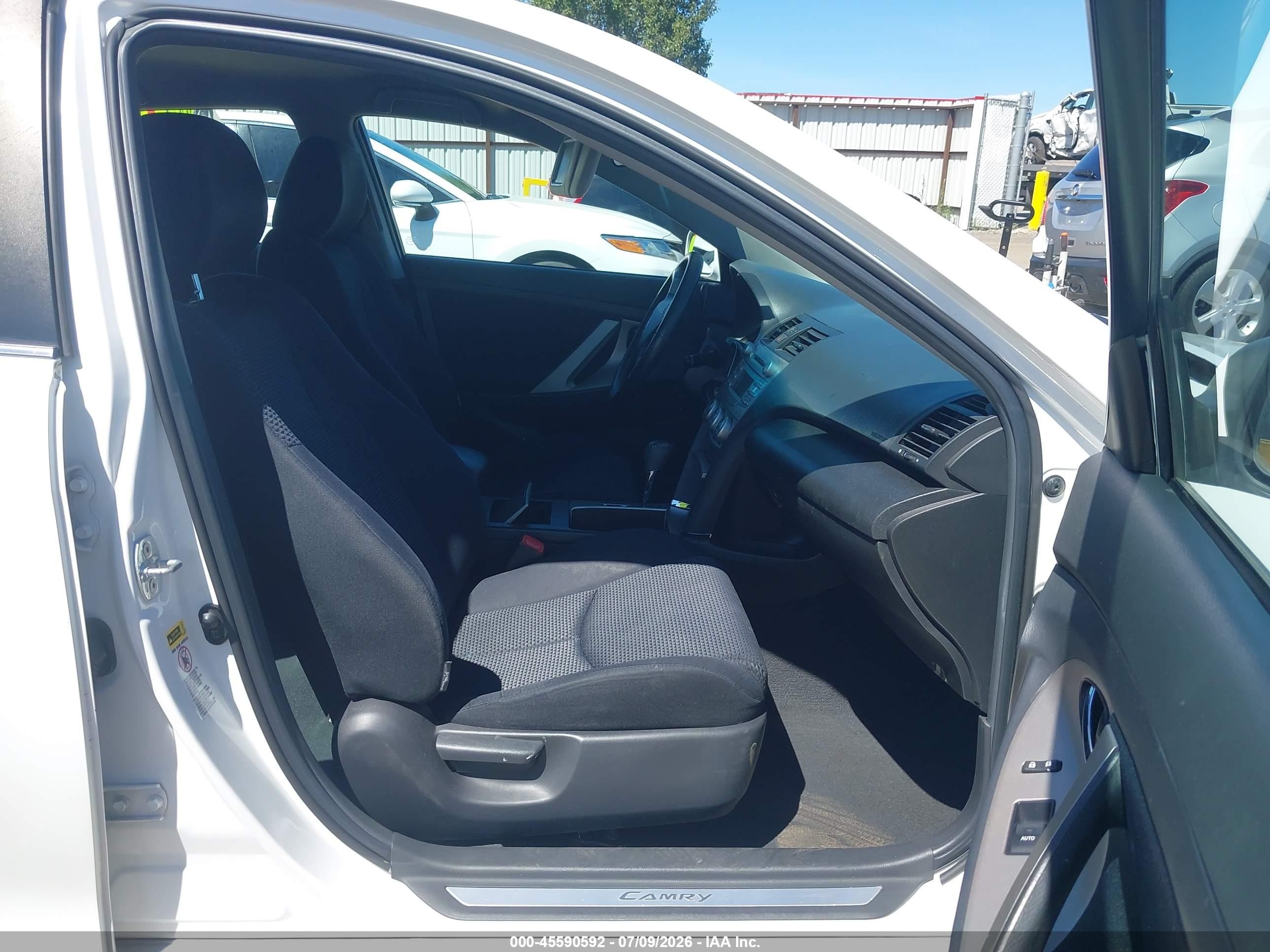 2010 Toyota Camry Se White vin: 4T1BF3EKXAU521137