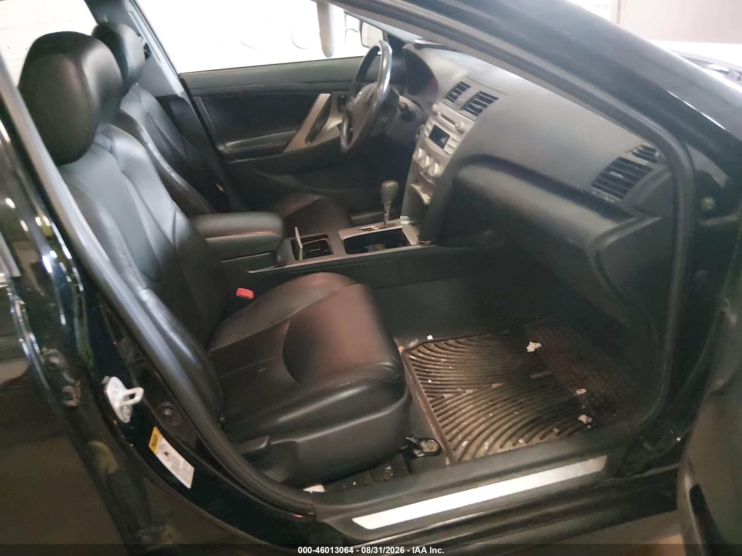 2010 Toyota Camry Se Black vin: 4T1BF3EKXAU529500
