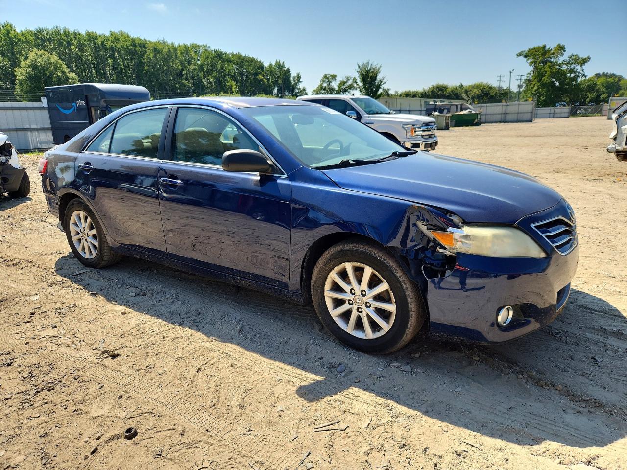 2010 Toyota Camry Xle Blue vin: 4T1BF3EKXAU531795