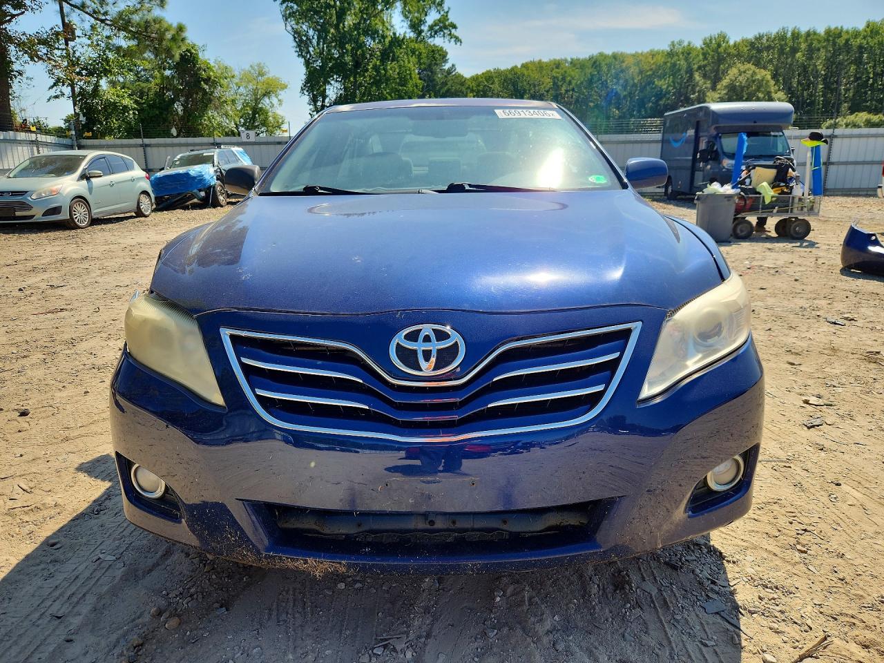 2010 Toyota Camry Xle Blue vin: 4T1BF3EKXAU531795