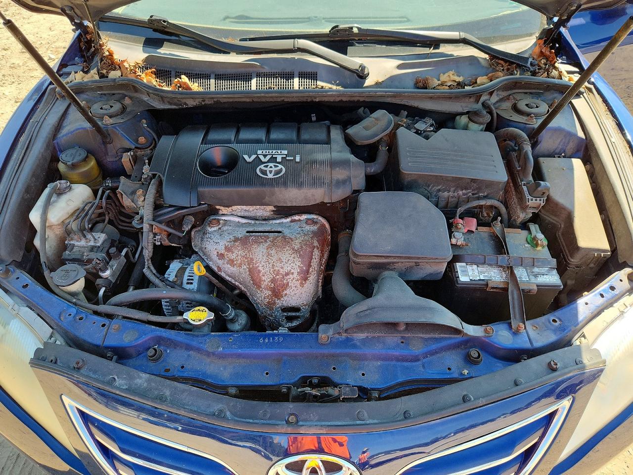 2010 Toyota Camry Xle Blue vin: 4T1BF3EKXAU531795