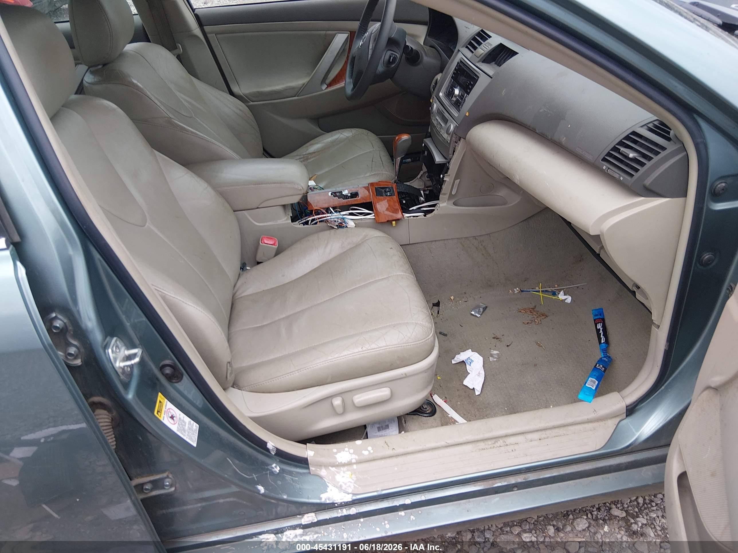2010 Toyota Camry Xle Teal vin: 4T1BF3EKXAU562870