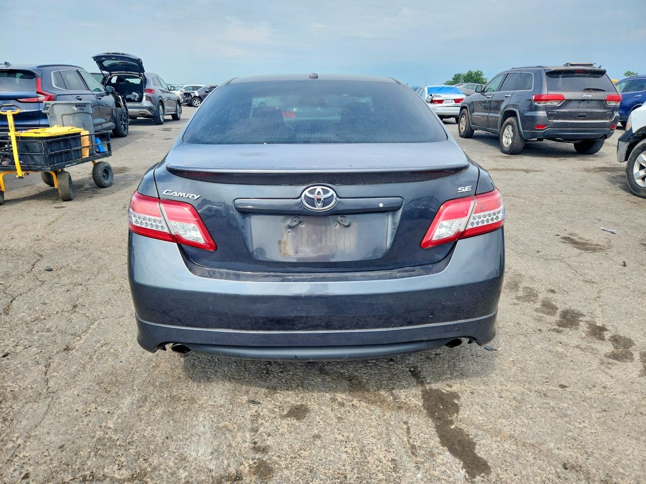 2011 Toyota Camry Se Black vin: 4T1BF3EKXBU120902
