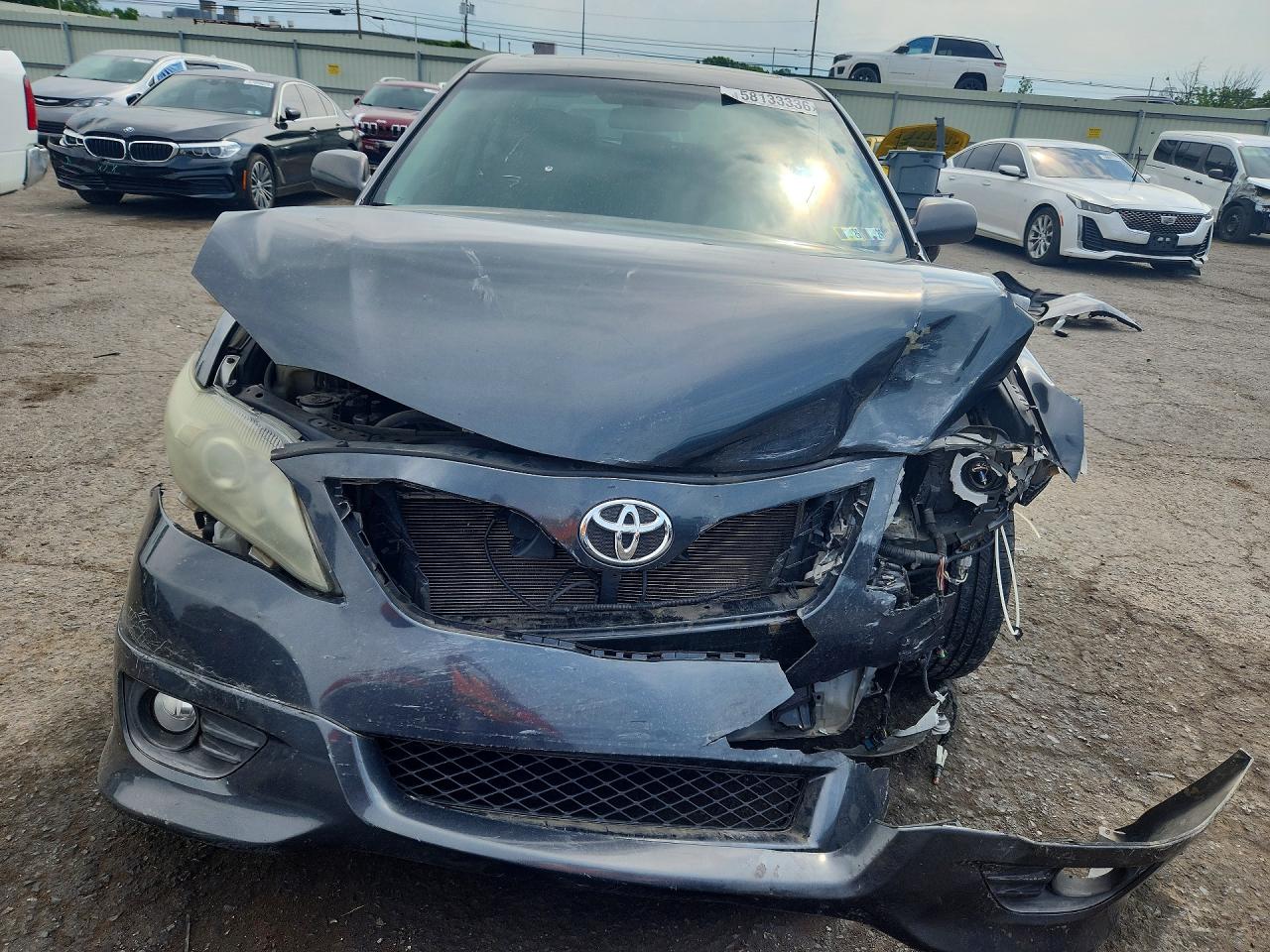 2011 Toyota Camry Se Black vin: 4T1BF3EKXBU120902