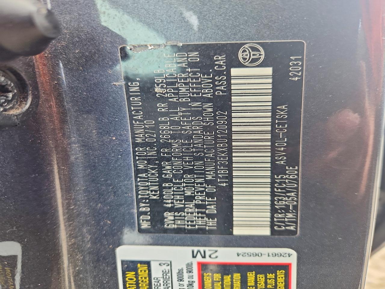 2011 Toyota Camry Se Black vin: 4T1BF3EKXBU120902