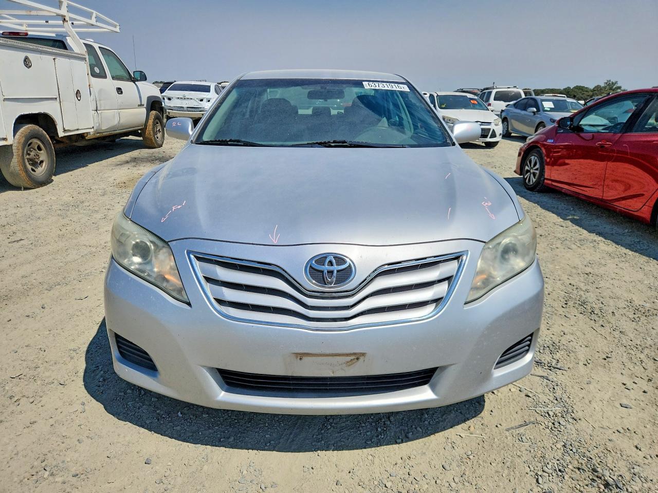 2011 Toyota Camry Le Silver vin: 4T1BF3EKXBU134735
