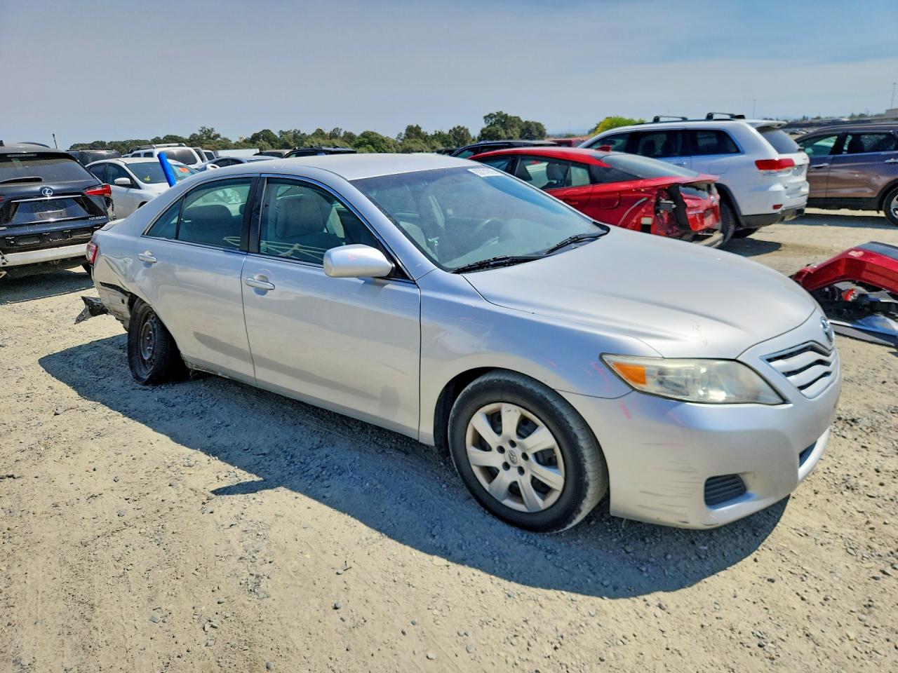 2011 Toyota Camry Le Silver vin: 4T1BF3EKXBU134735