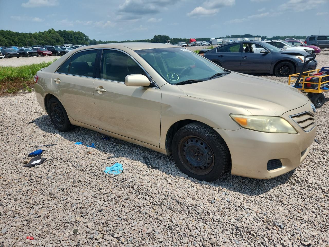 2011 Toyota Camry Le Beige vin: 4T1BF3EKXBU143001