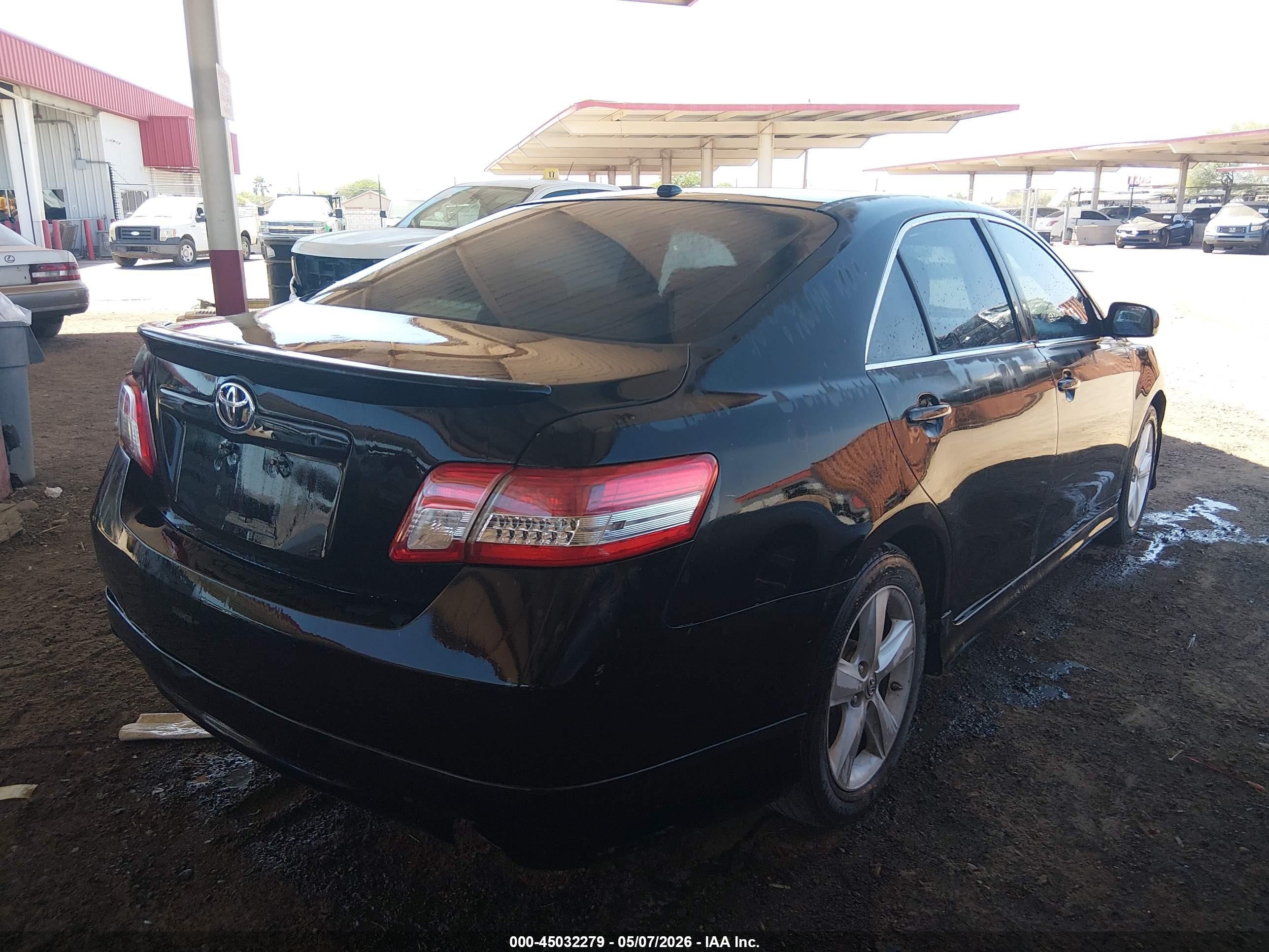 2011 Toyota Camry Se Черный vin: 4T1BF3EKXBU155049