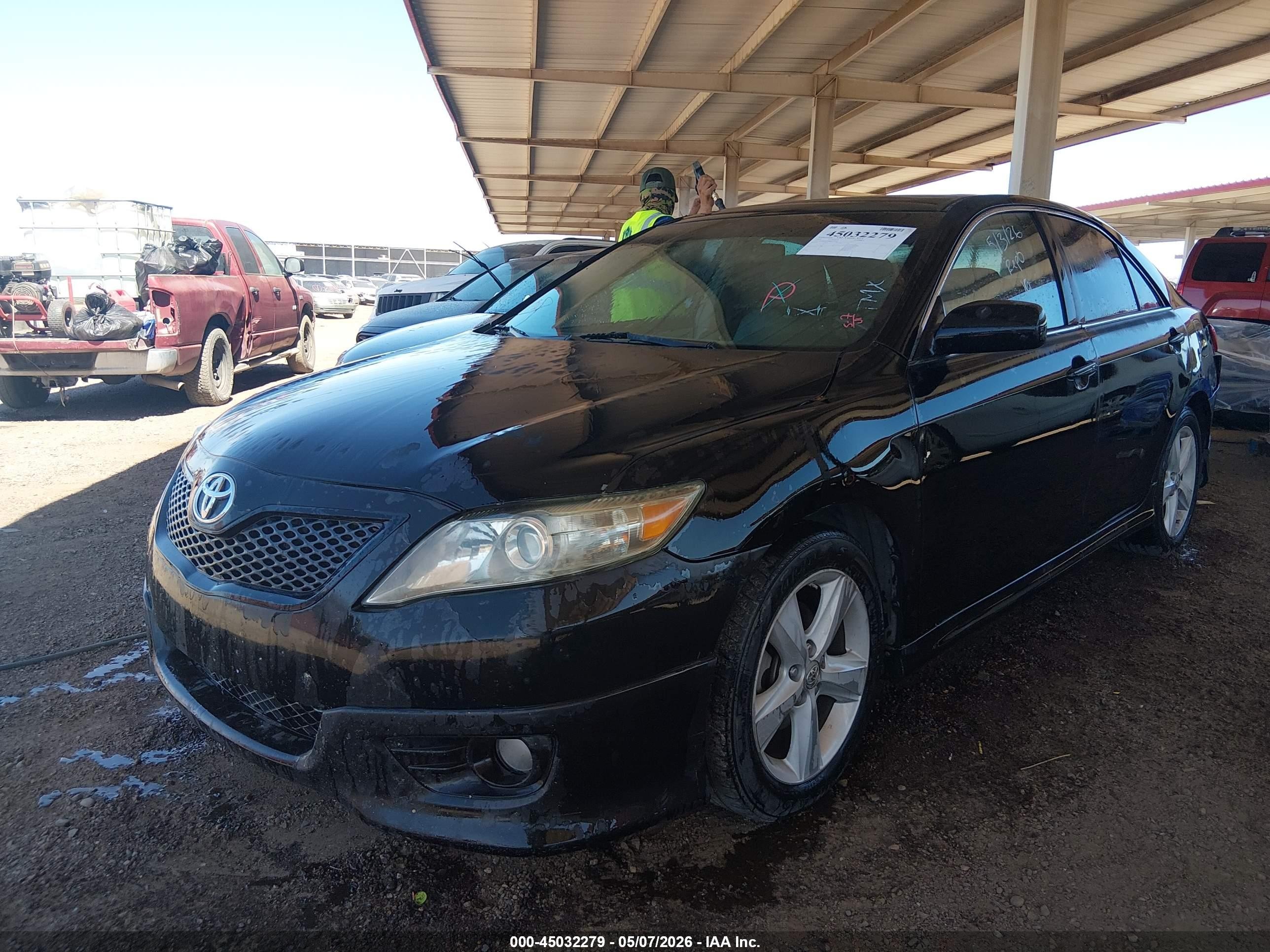 2011 Toyota Camry Se Черный vin: 4T1BF3EKXBU155049