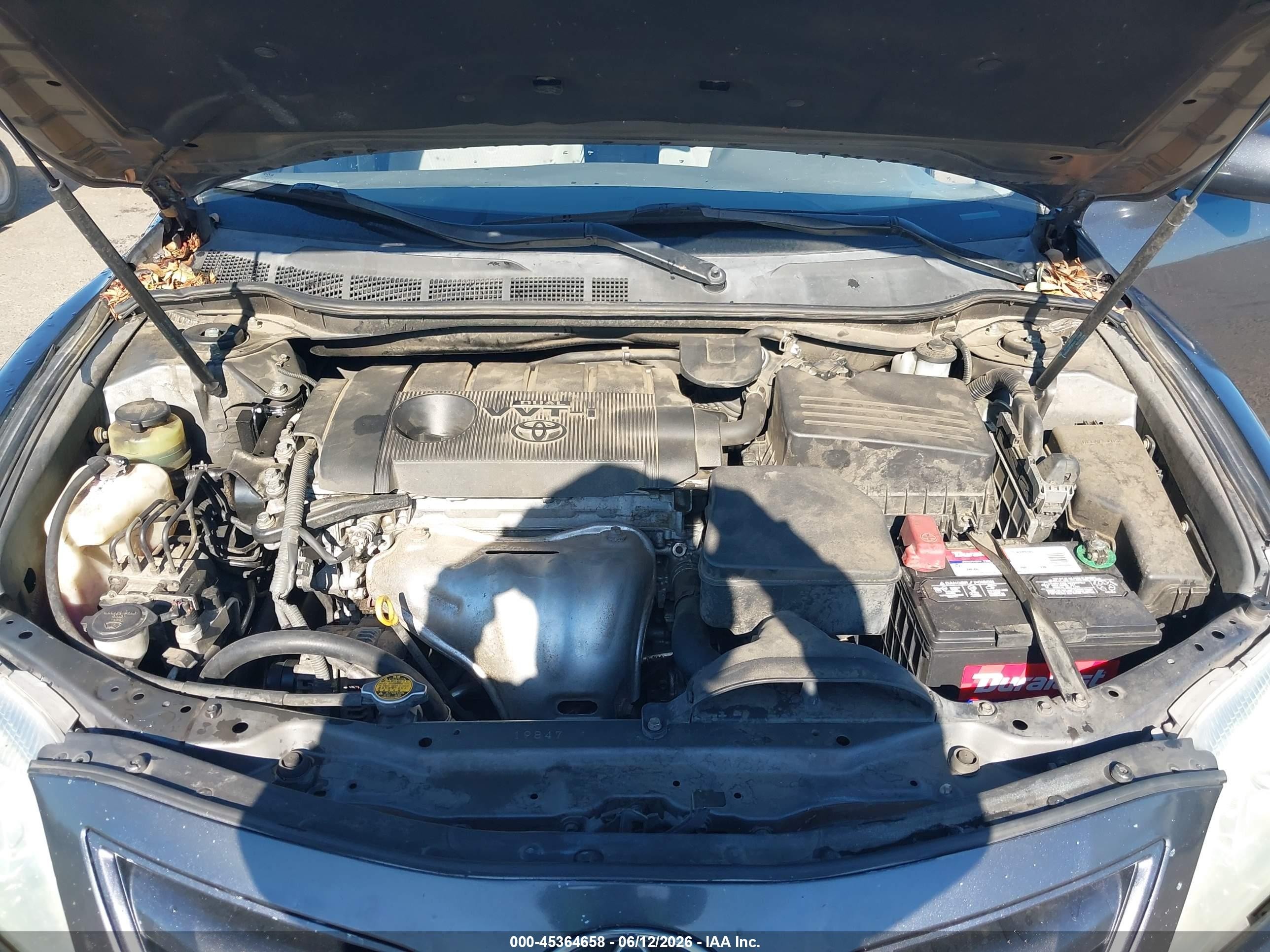 2011 Toyota Camry Le Gray vin: 4T1BF3EKXBU170618