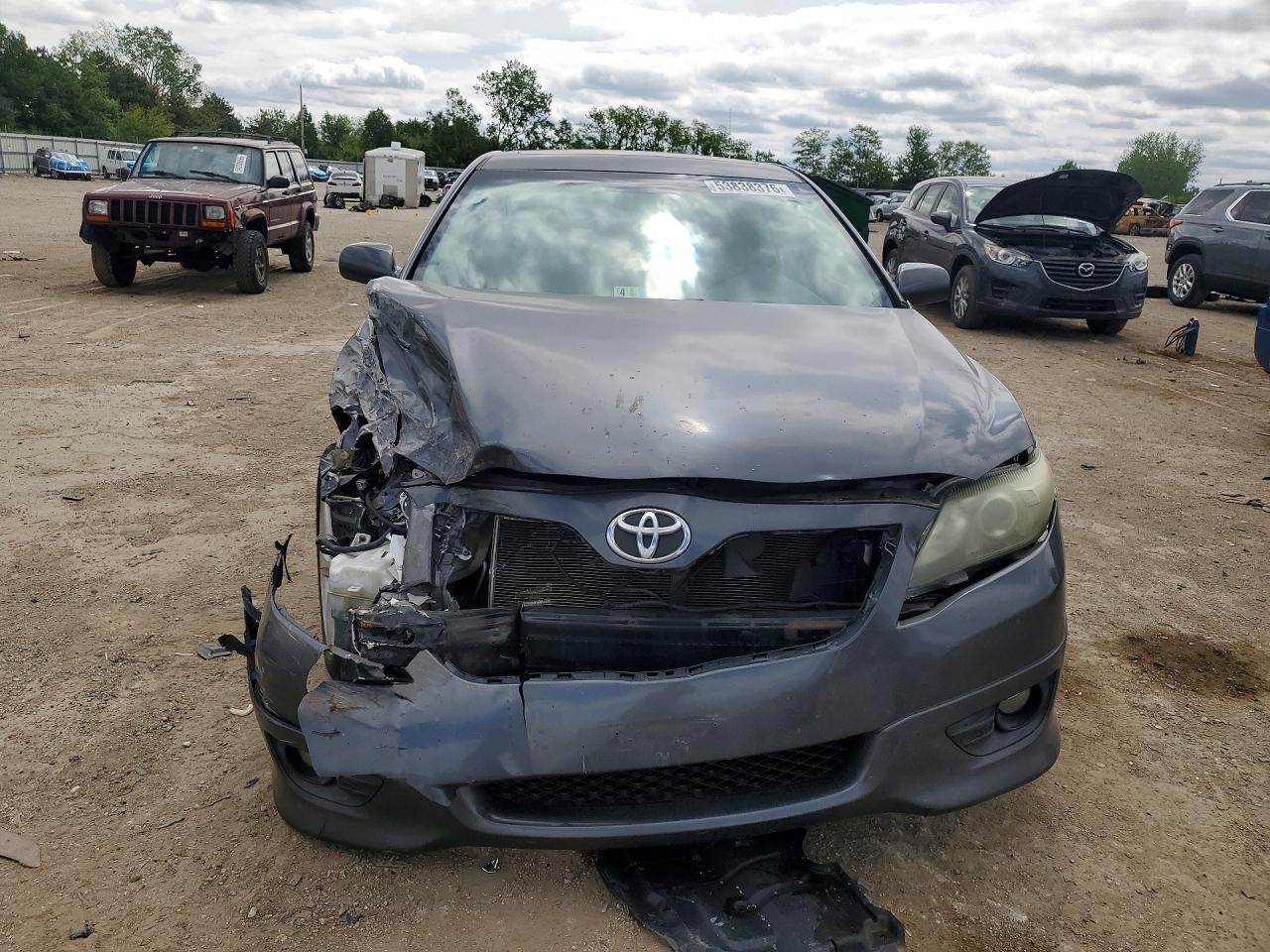 2011 Toyota Camry Se Gray vin: 4T1BF3EKXBU201950