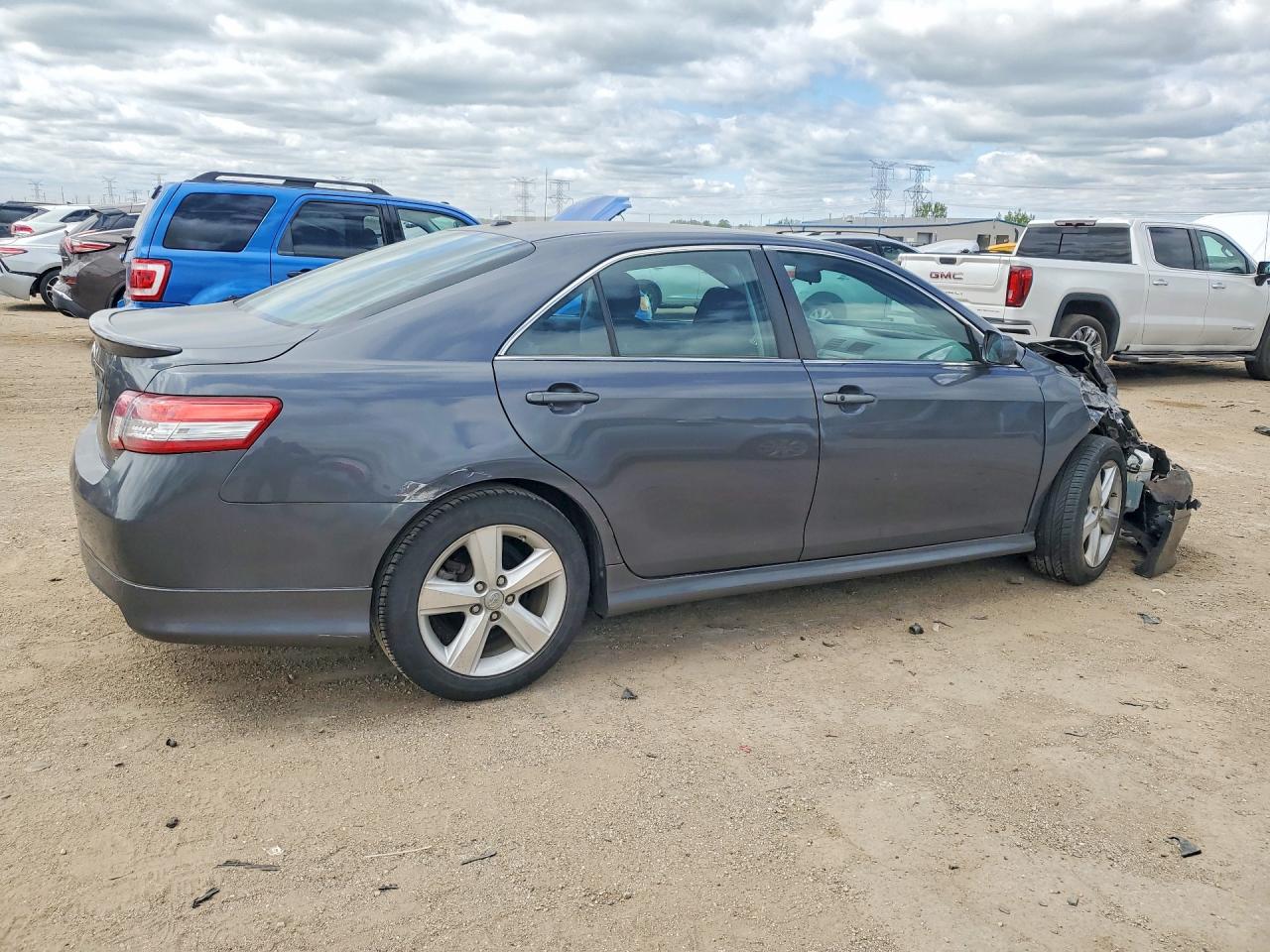 2011 Toyota Camry Se Gray vin: 4T1BF3EKXBU201950