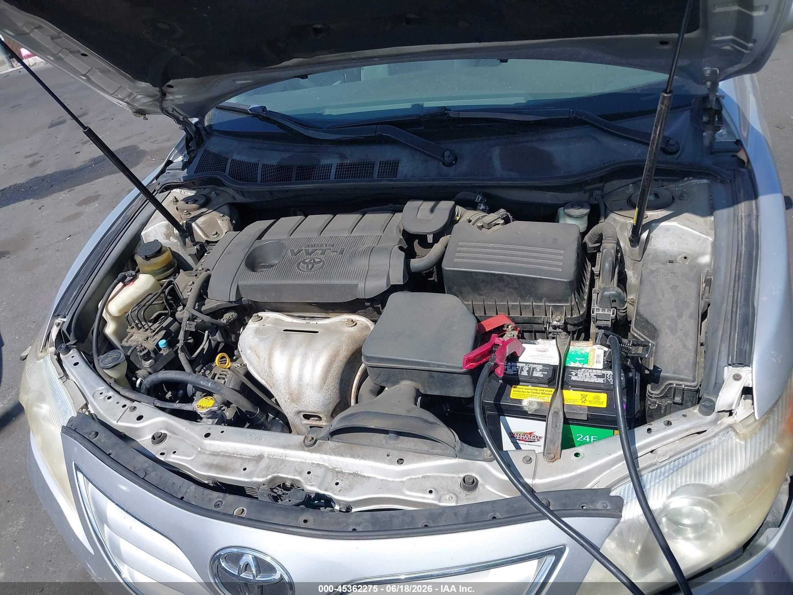 2011 Toyota Camry Le Silver vin: 4T1BF3EKXBU209899