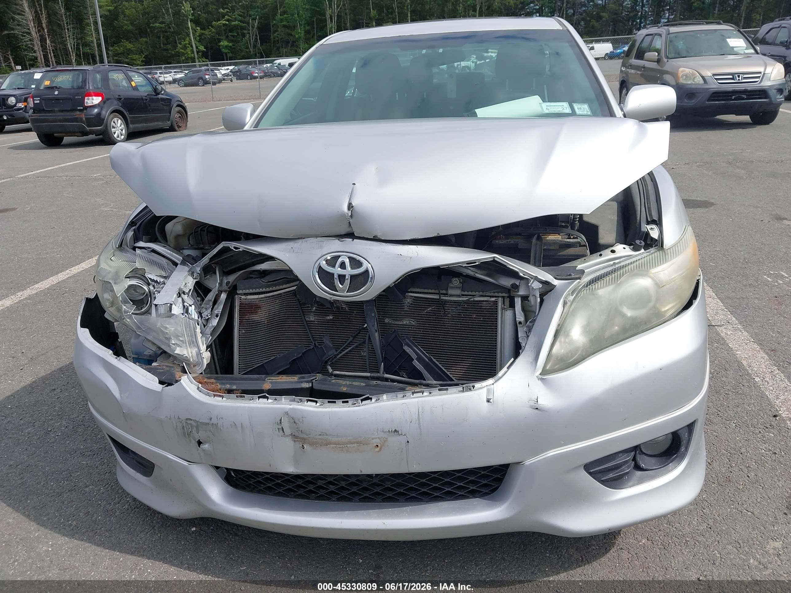 2011 Toyota Camry Se Серебряный vin: 4T1BF3EKXBU216903