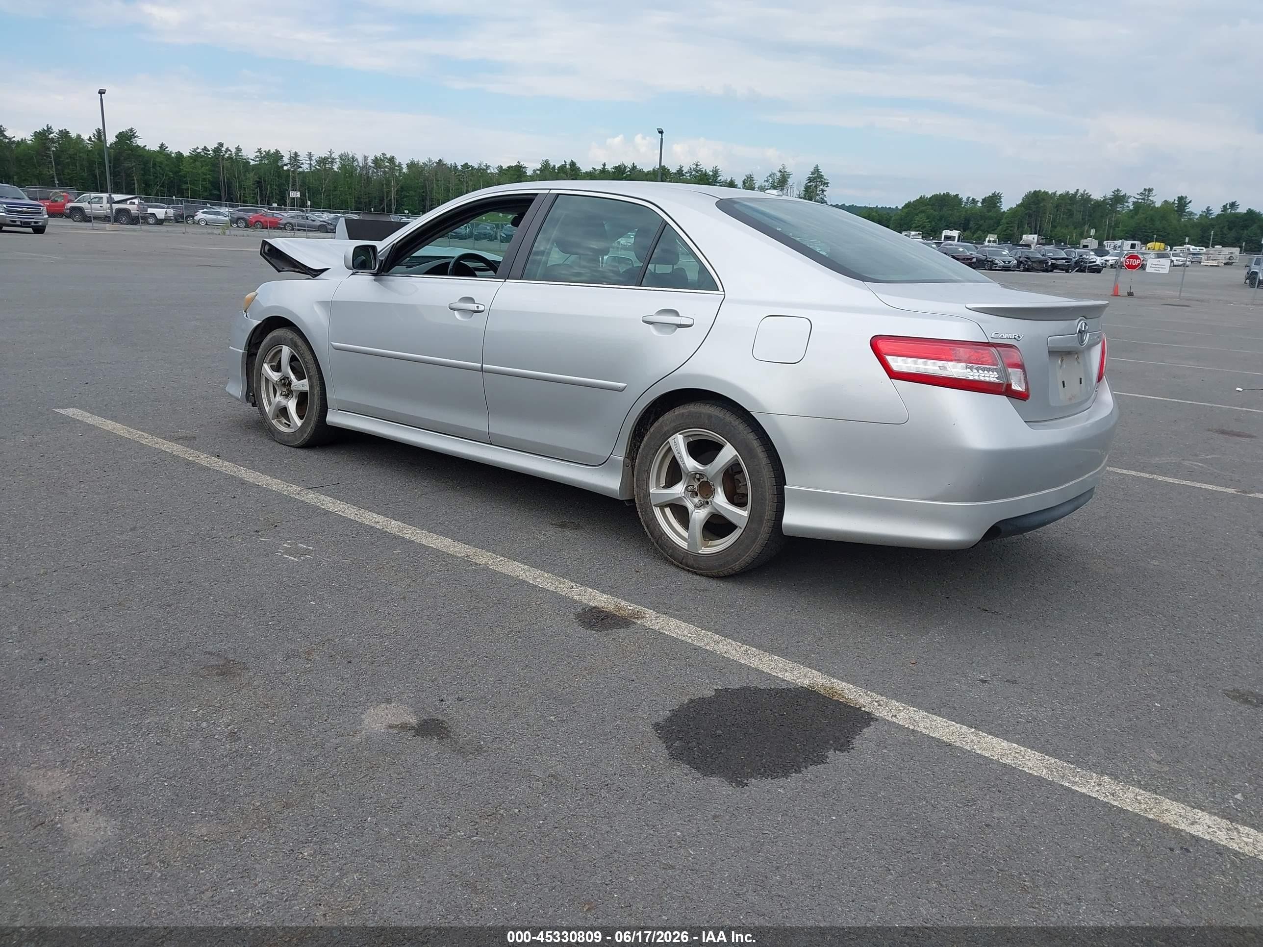 2011 Toyota Camry Se Серебряный vin: 4T1BF3EKXBU216903