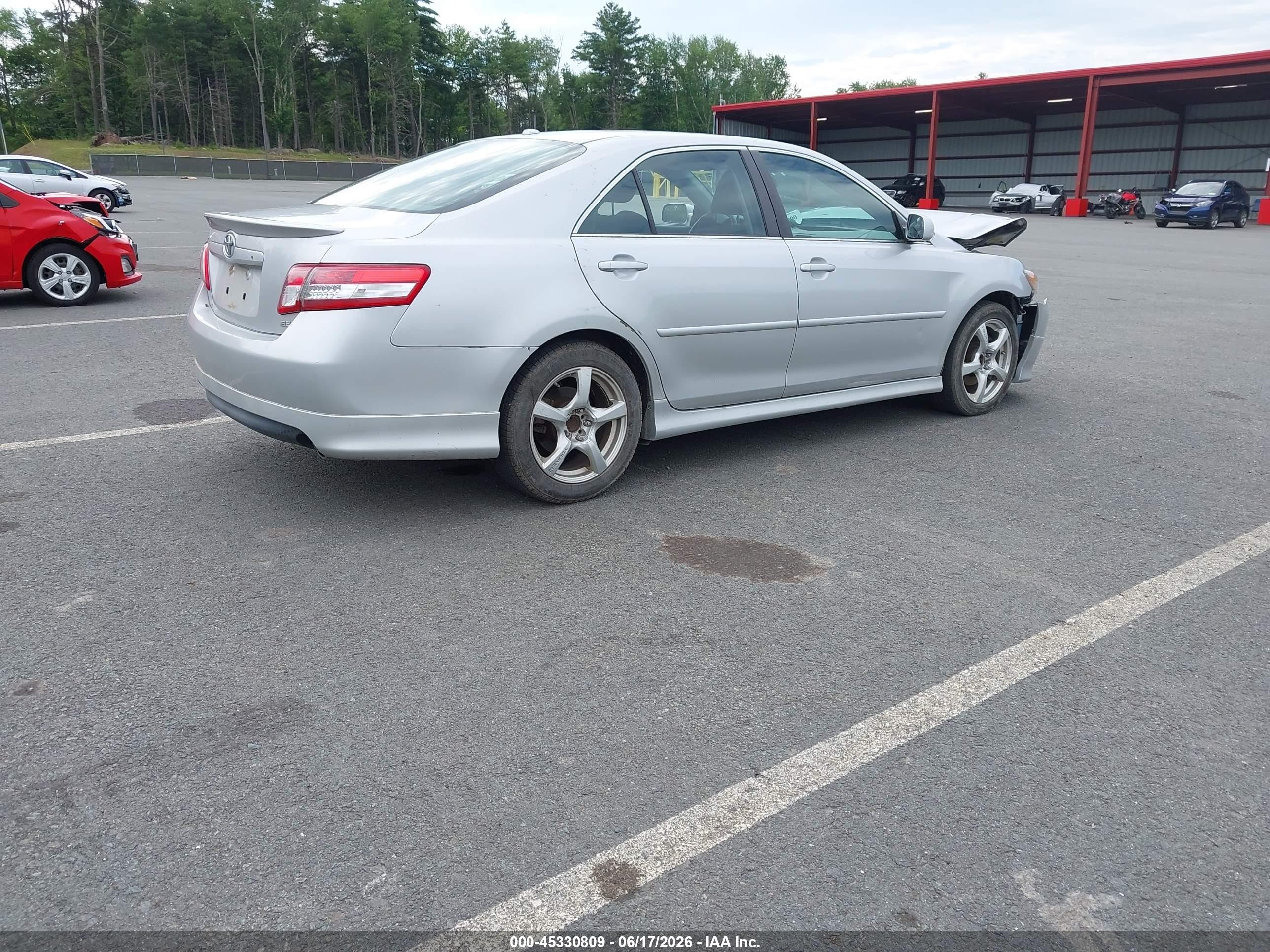 2011 Toyota Camry Se Серебряный vin: 4T1BF3EKXBU216903