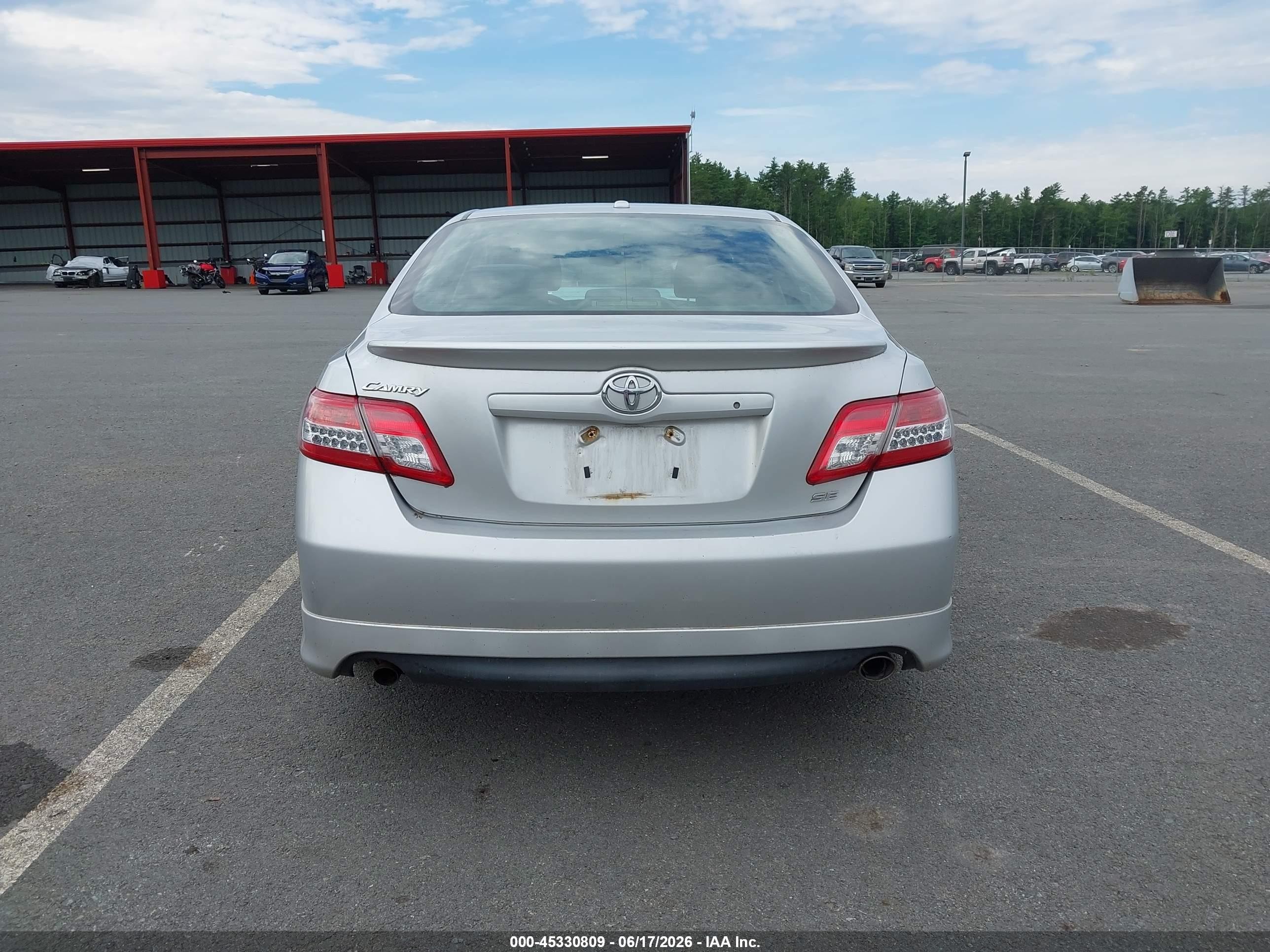 2011 Toyota Camry Se Серебряный vin: 4T1BF3EKXBU216903